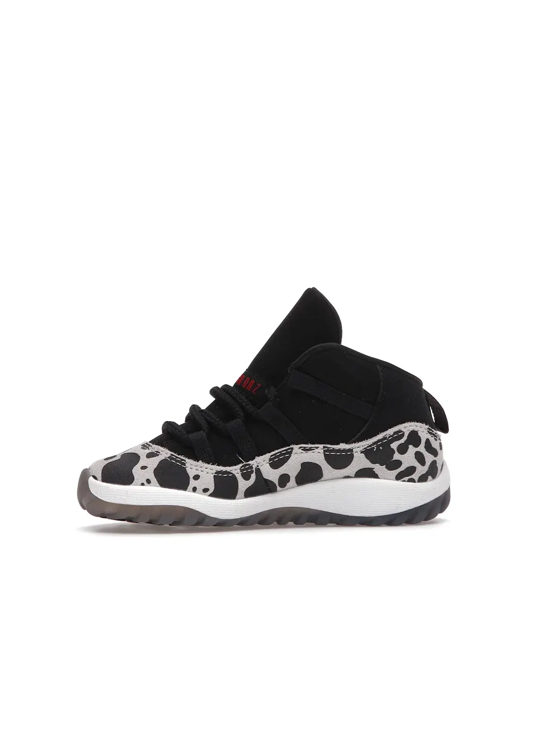 Детские кроссовки с принтом Jordan 11 Retro Jordan — изображение 3 из 4, черный/красный--белый