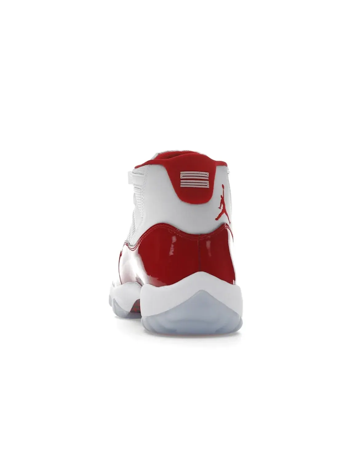 Мужские кроссовки с патентованной кожей Jordan 11 Retro Jordan — изображение 4 из 4, белый/красный/черный