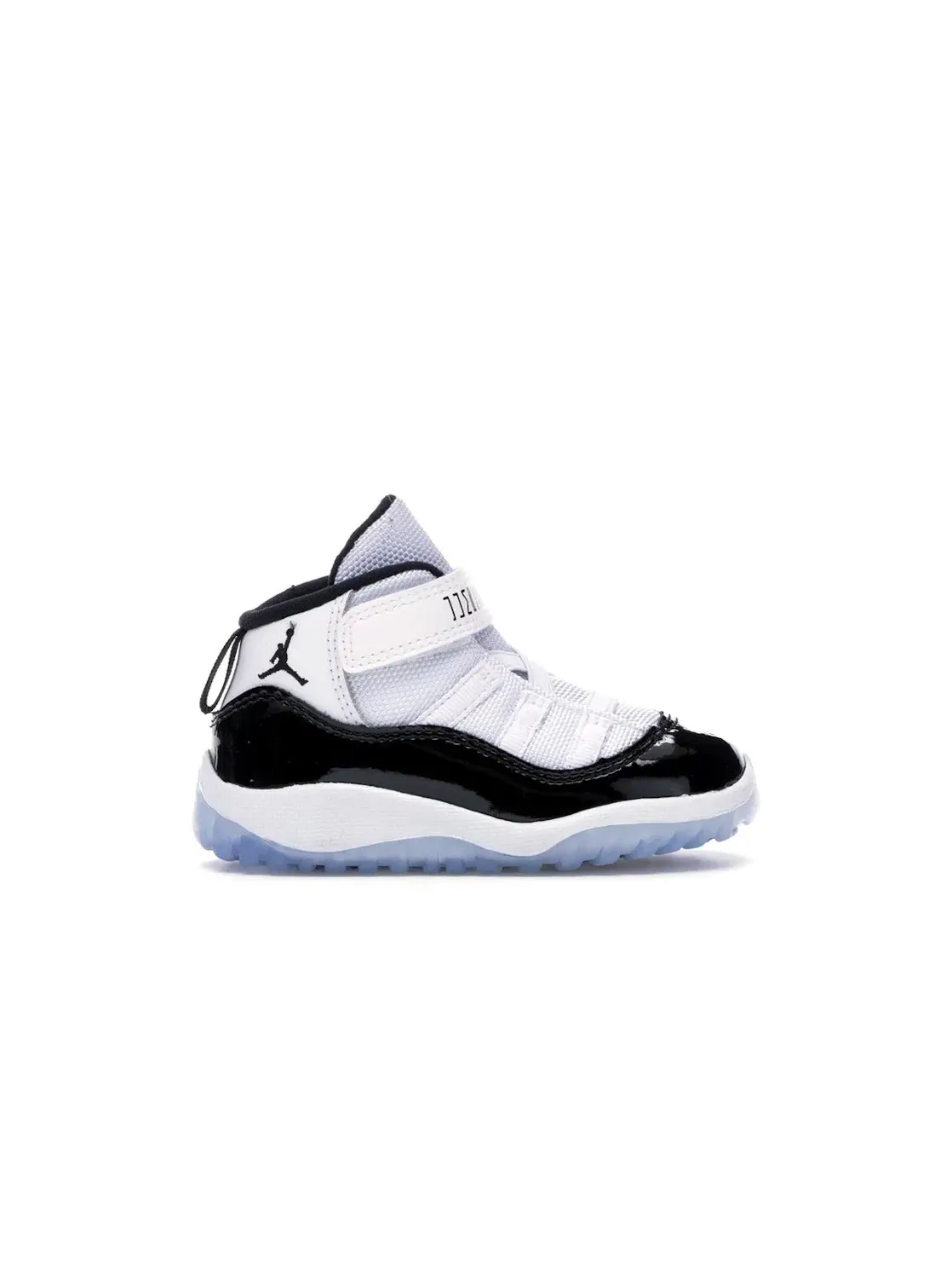 Детские кроссовки с кожаным верхом Jordan 11 Retro Concord (2018) TD Jordan — изображение 1 из 4, белый/черный