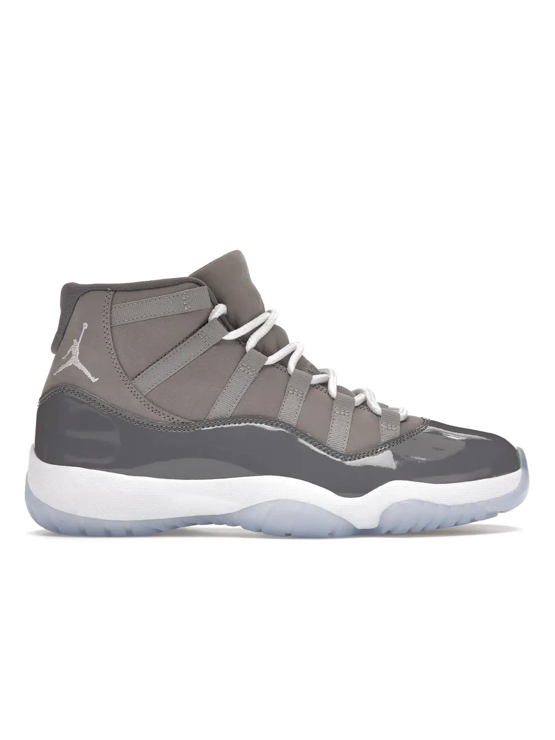 Мужские кроссовки с верхом из замши и патентом Jordan 11 Retro Jordan — изображение 1 из 4, серый/мульти-/мульти