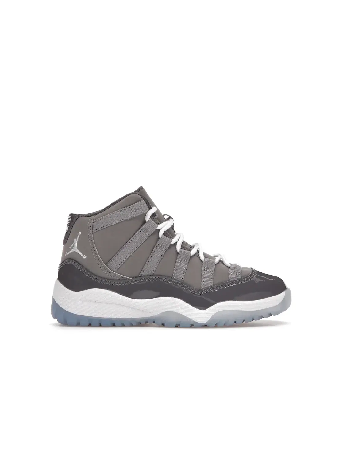 Детские кроссовки для мальчиков с верхом из нубука Jordan 11 Retro Jordan — изображение 1 из 4, серый/мульти-/мульти