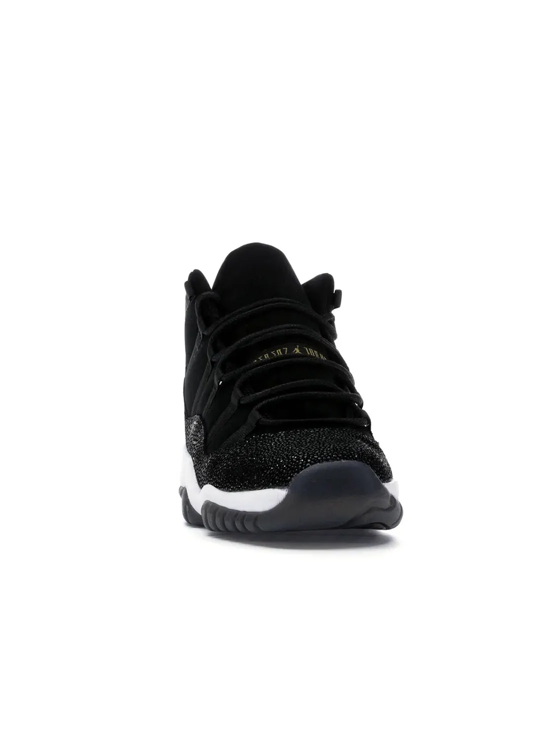 Детские кроссовки с блестящим верхом Jordan 11 Retro Heiress Black Stingray — изображение 2 из 4