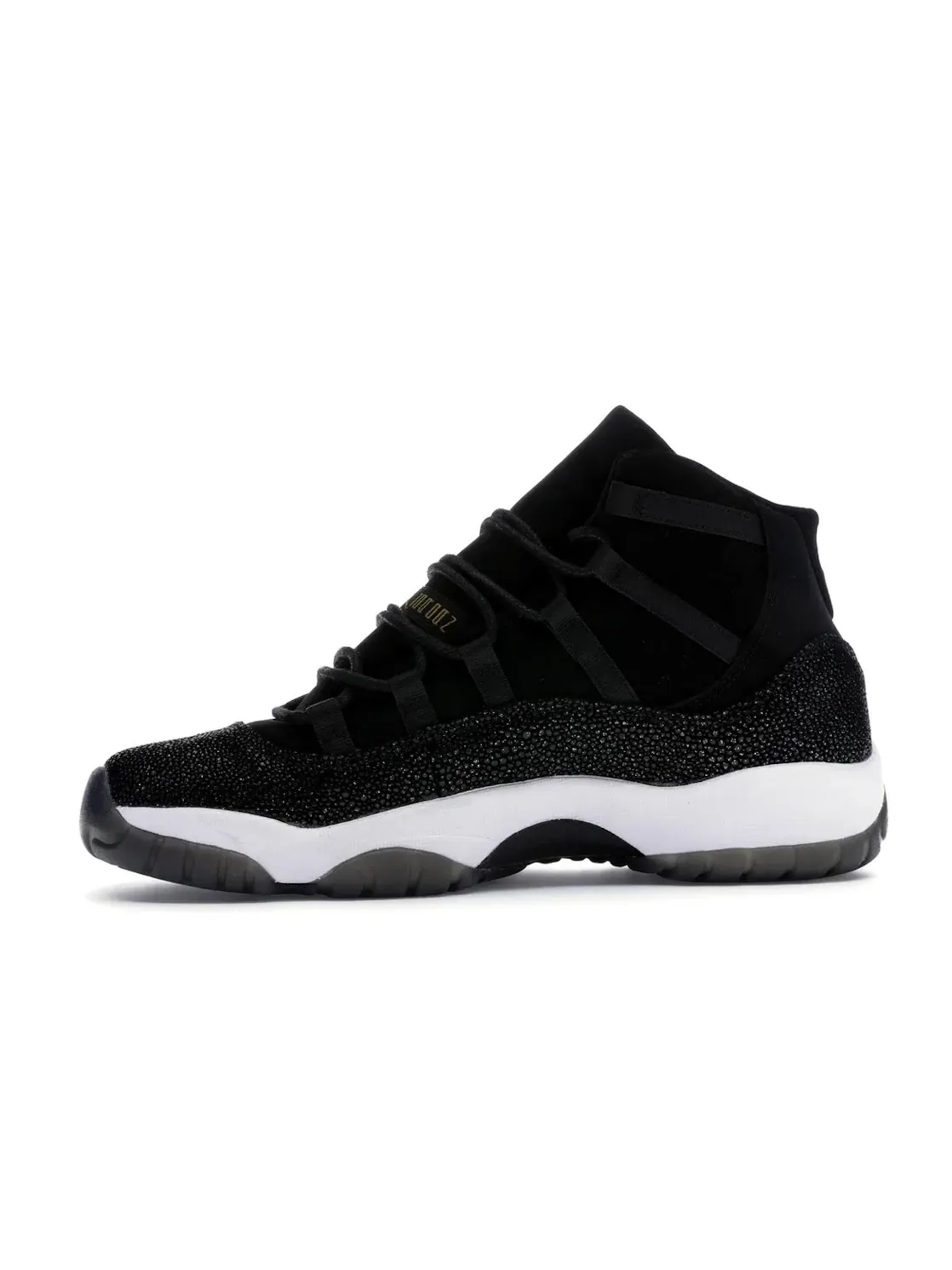 Детские кроссовки с блестящим верхом Jordan 11 Retro Heiress Black Stingray — изображение 3 из 4