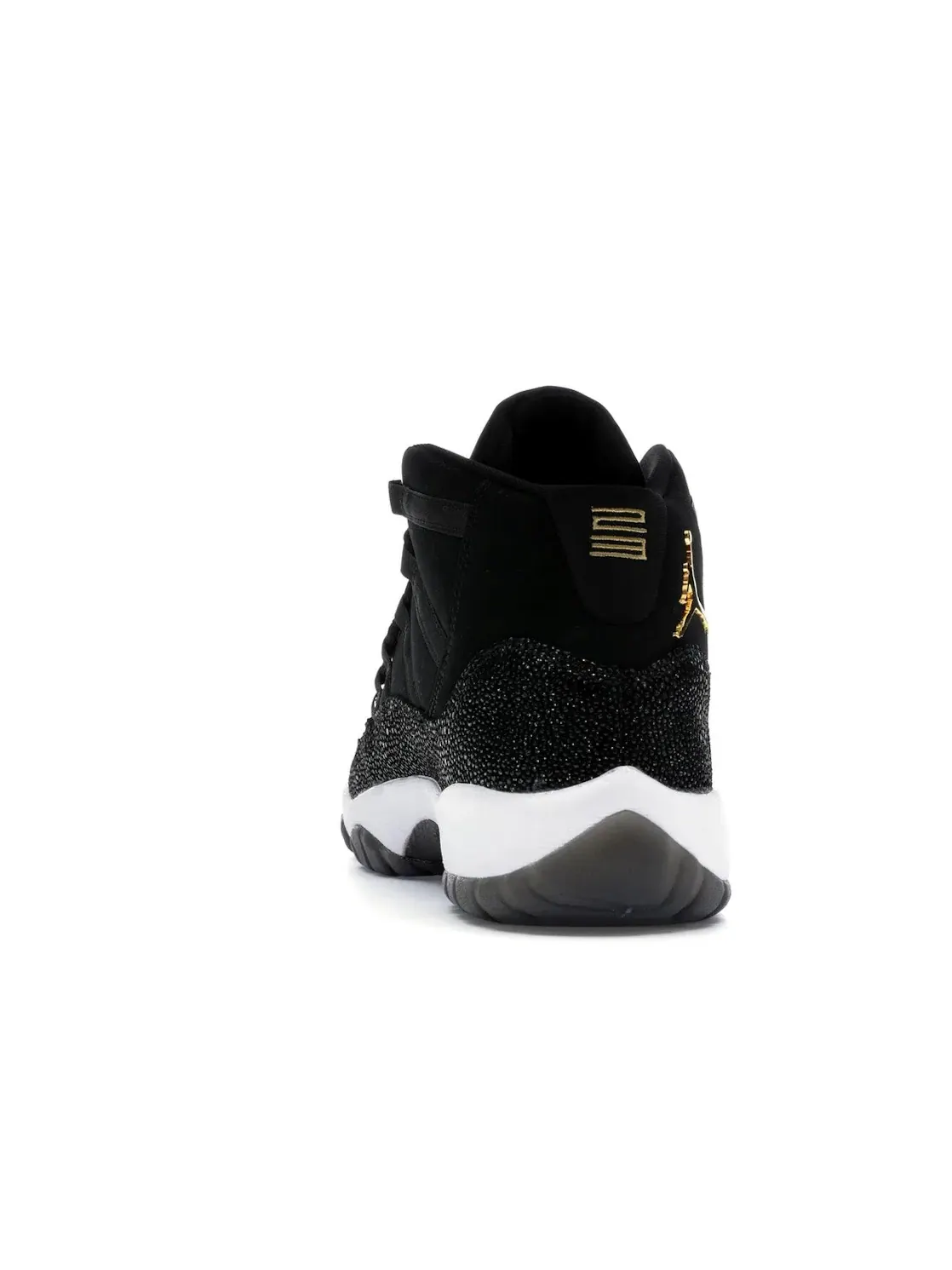 Детские кроссовки с блестящим верхом Jordan 11 Retro Heiress Black Stingray — изображение 4 из 4