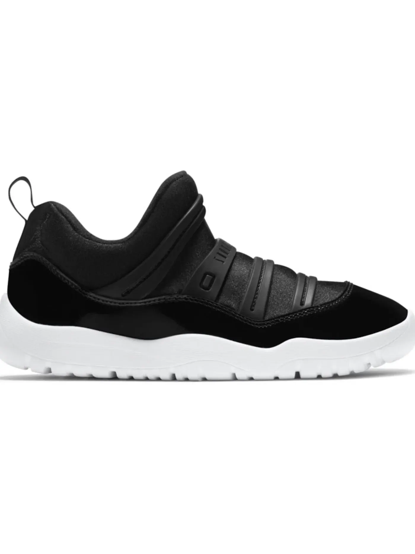 Детские кроссовки Lifestyle с принтом Jordan 11 Retro Little Flex Jordan — изображение 1 из 1, черный/черный/белый