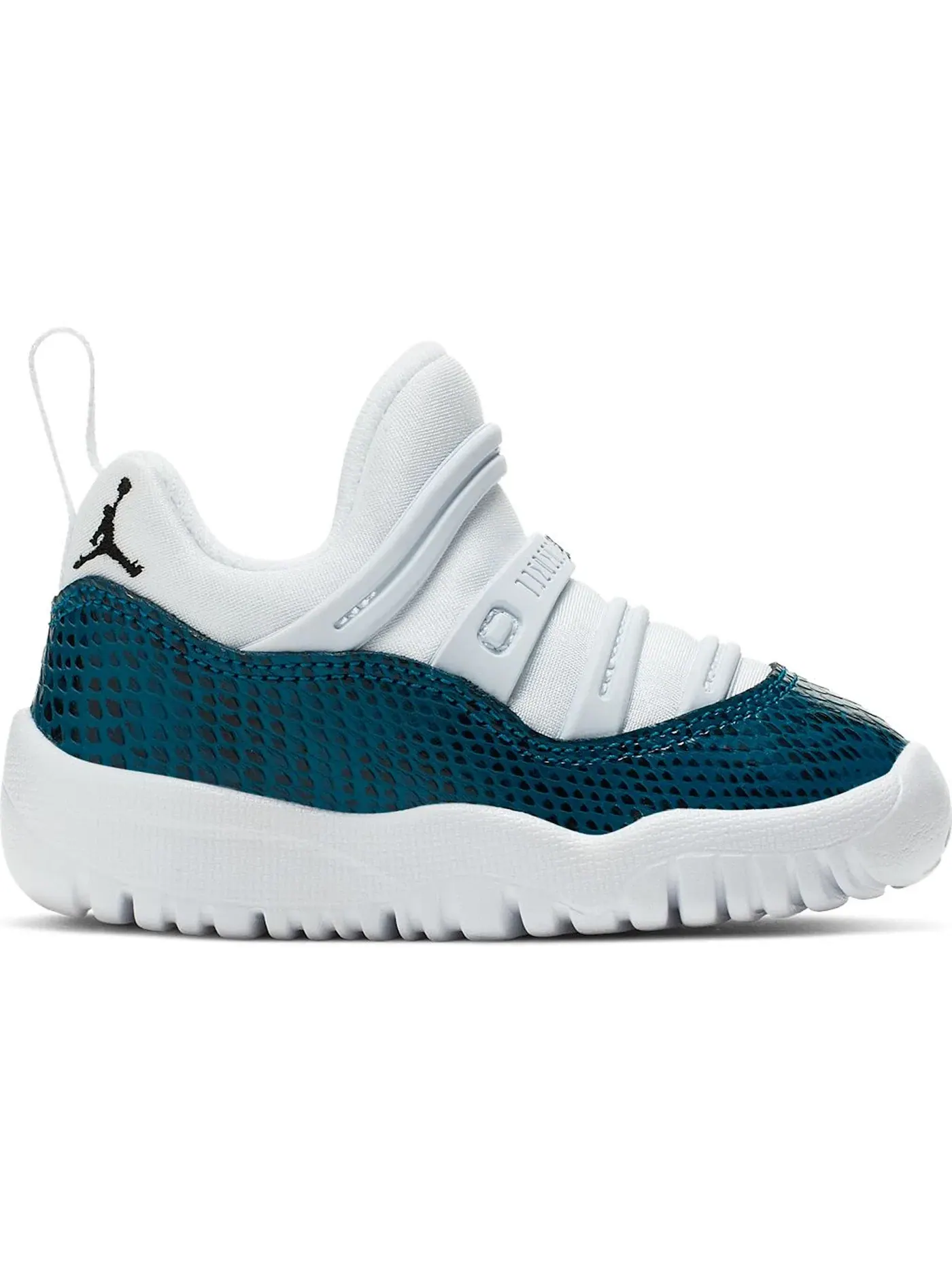 Детские кроссовки Lifestyle с принтом Jordan 11 Retro Little Flex Jordan — изображение 1 из 1, белый темно-синий черный