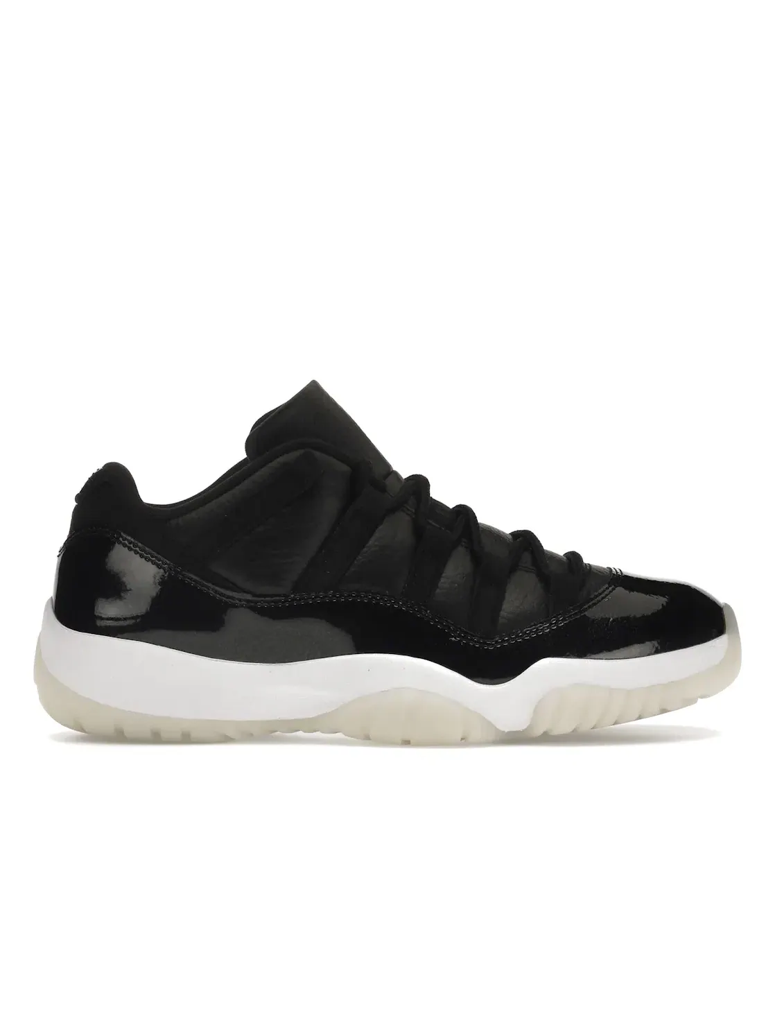 Мужские кроссовки с патентованной кожей Jordan 11 Retro Low — изображение 1 из 4, черный/красный/белый