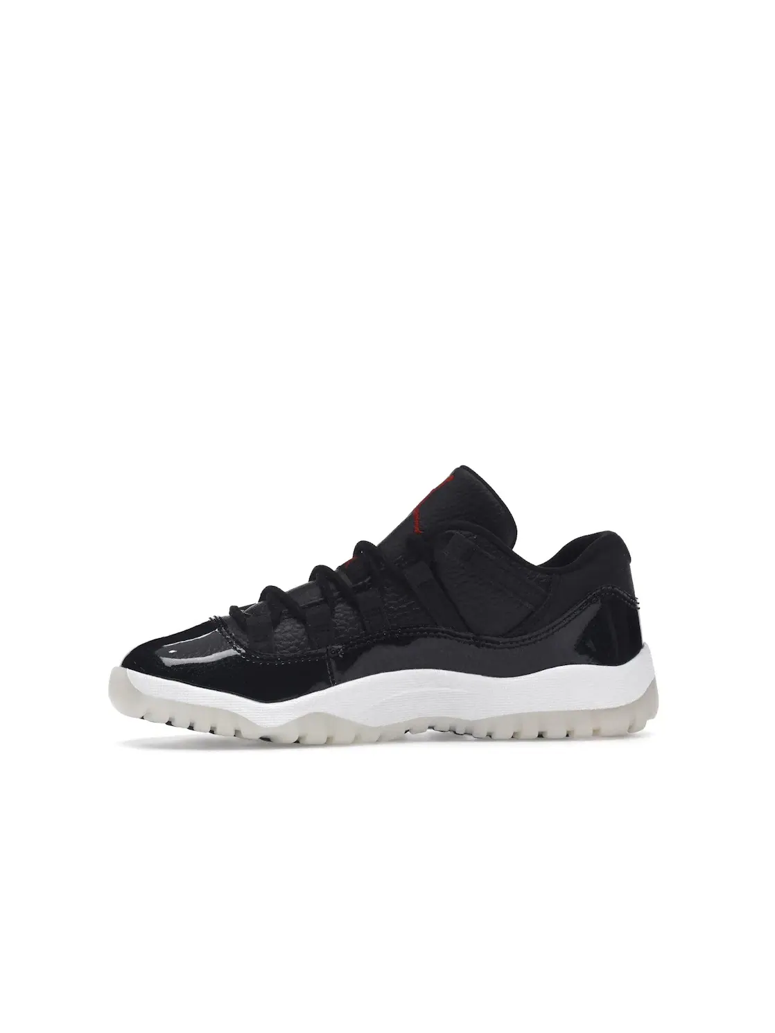 Детские кроссовки с высоким верхом Jordan 11 Retro Low: Jordan — изображение 3 из 4, черный/белый//красный