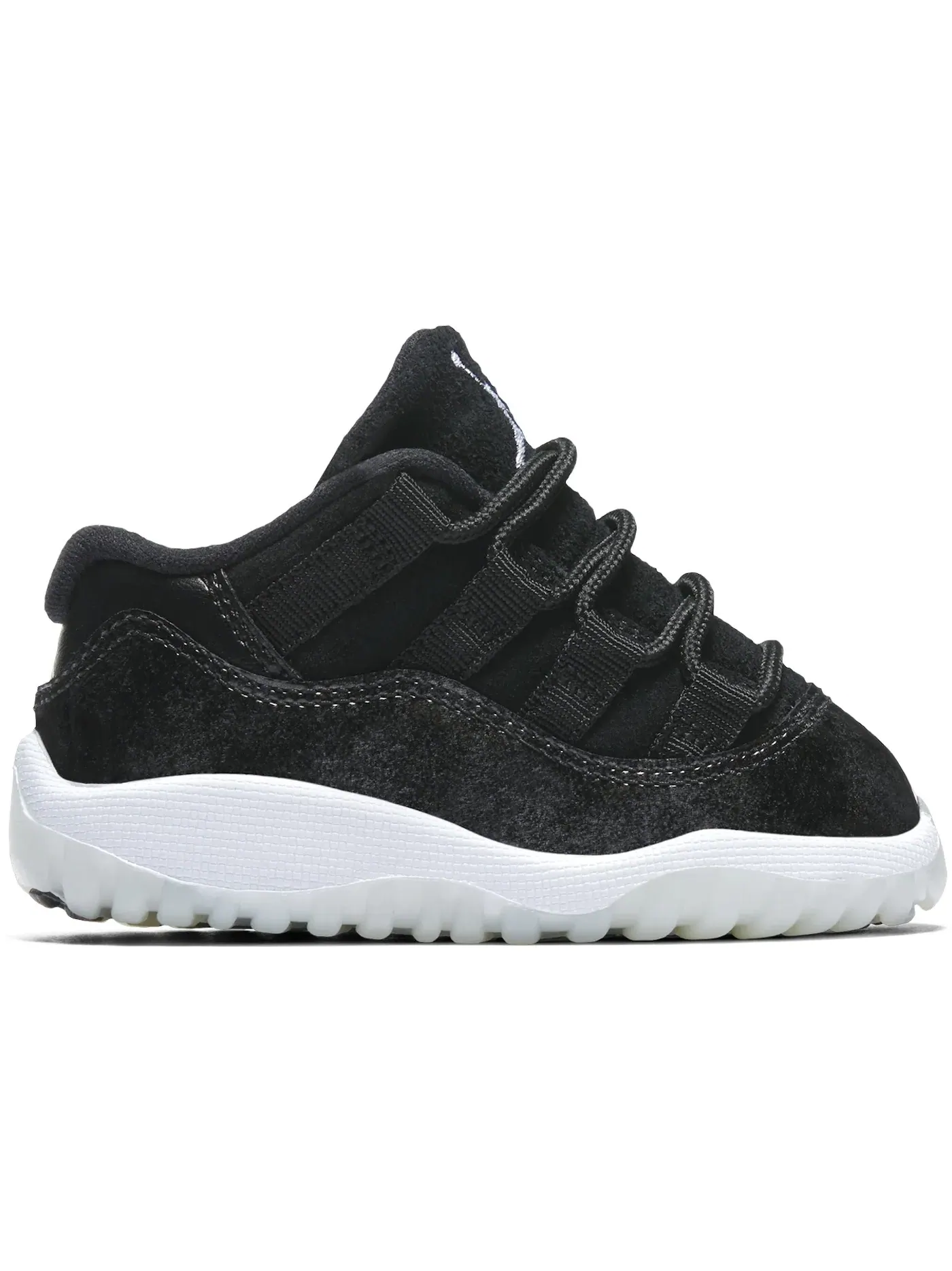 Детские кроссовки с низким верхом Jordan 11 Retro Low Jordan — изображение 1 из 1, черный/серебристый/белый