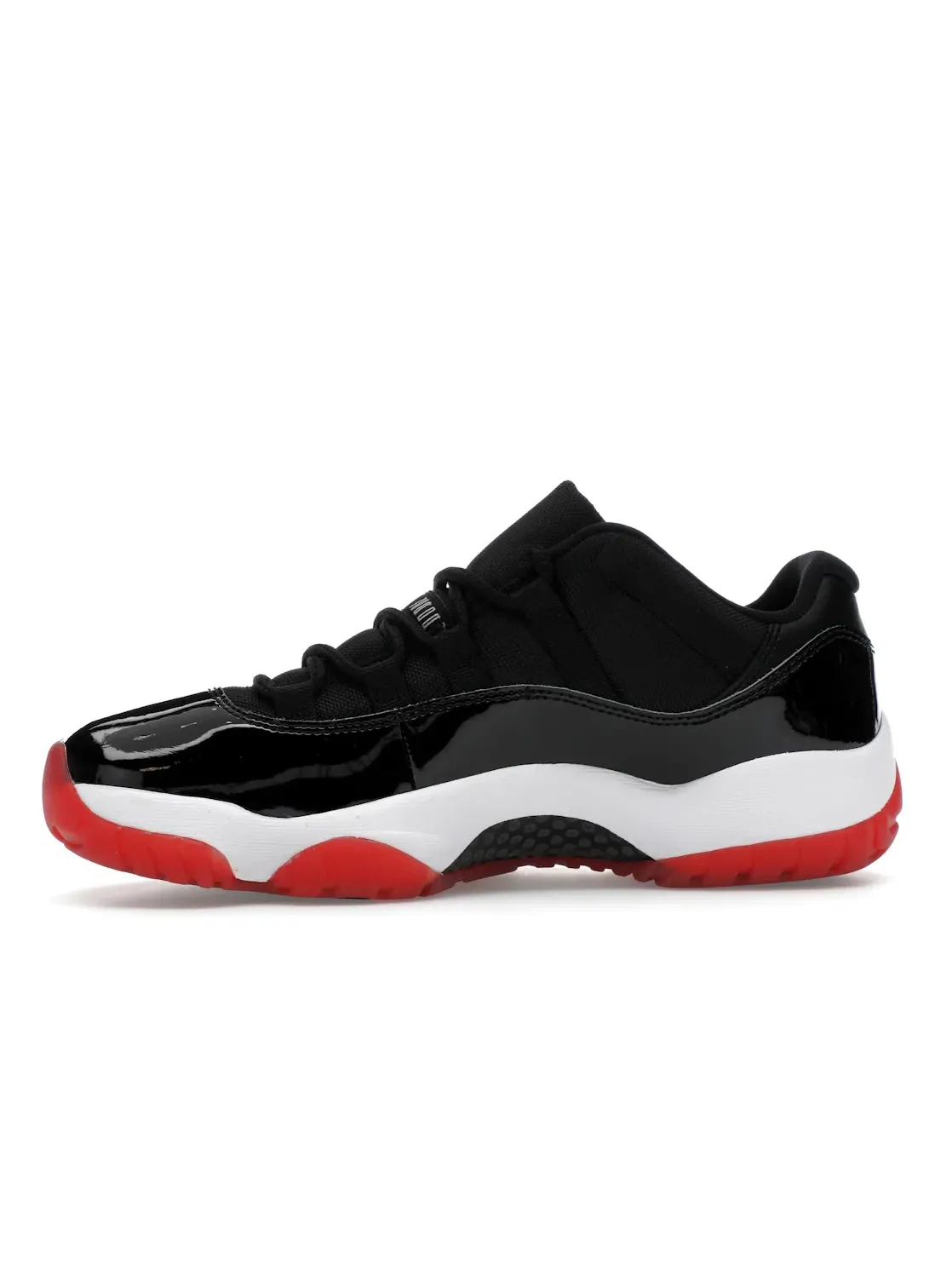 Мужские кроссовки Lifestyle с высоким берцем Jordan 11 Retro Low — изображение 3 из 4, черный/белый-красный