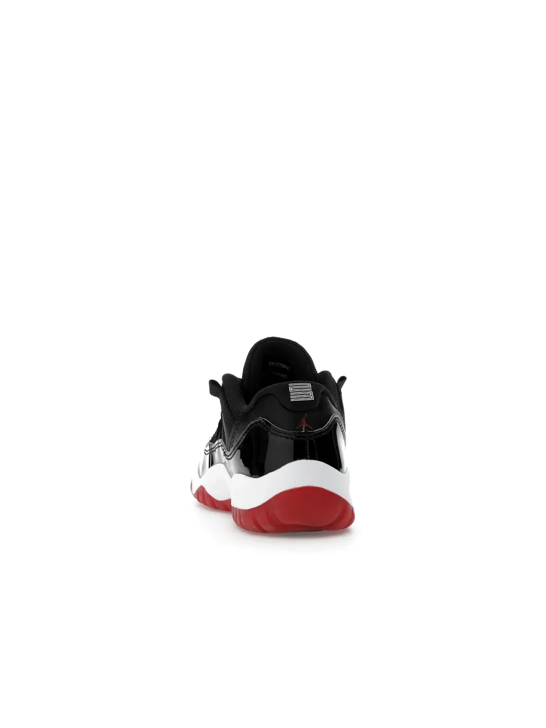 Детские кроссовки баскетбольные с низким верхом Jordan 11 Retro Low — изображение 4 из 4, черный/белый-красный