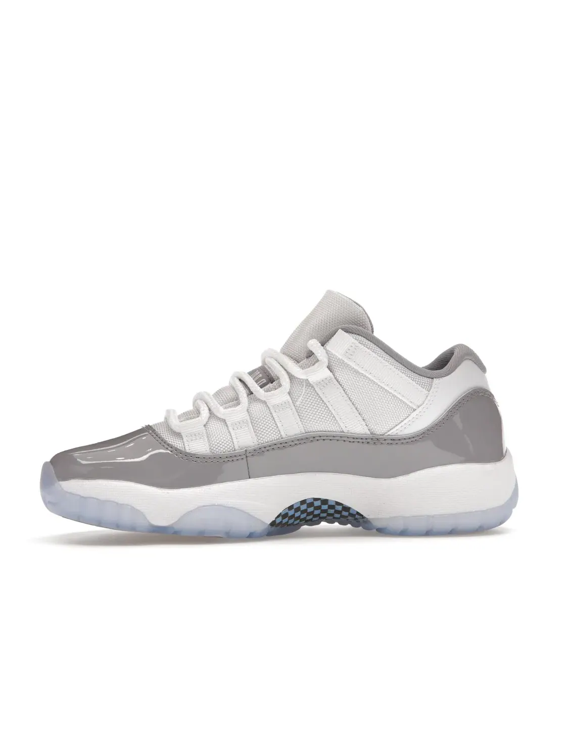 Детские кроссовки Lifestyle с принтом Jordan 11 Retro Low Jordan — изображение 3 из 4, белый/серый/синий