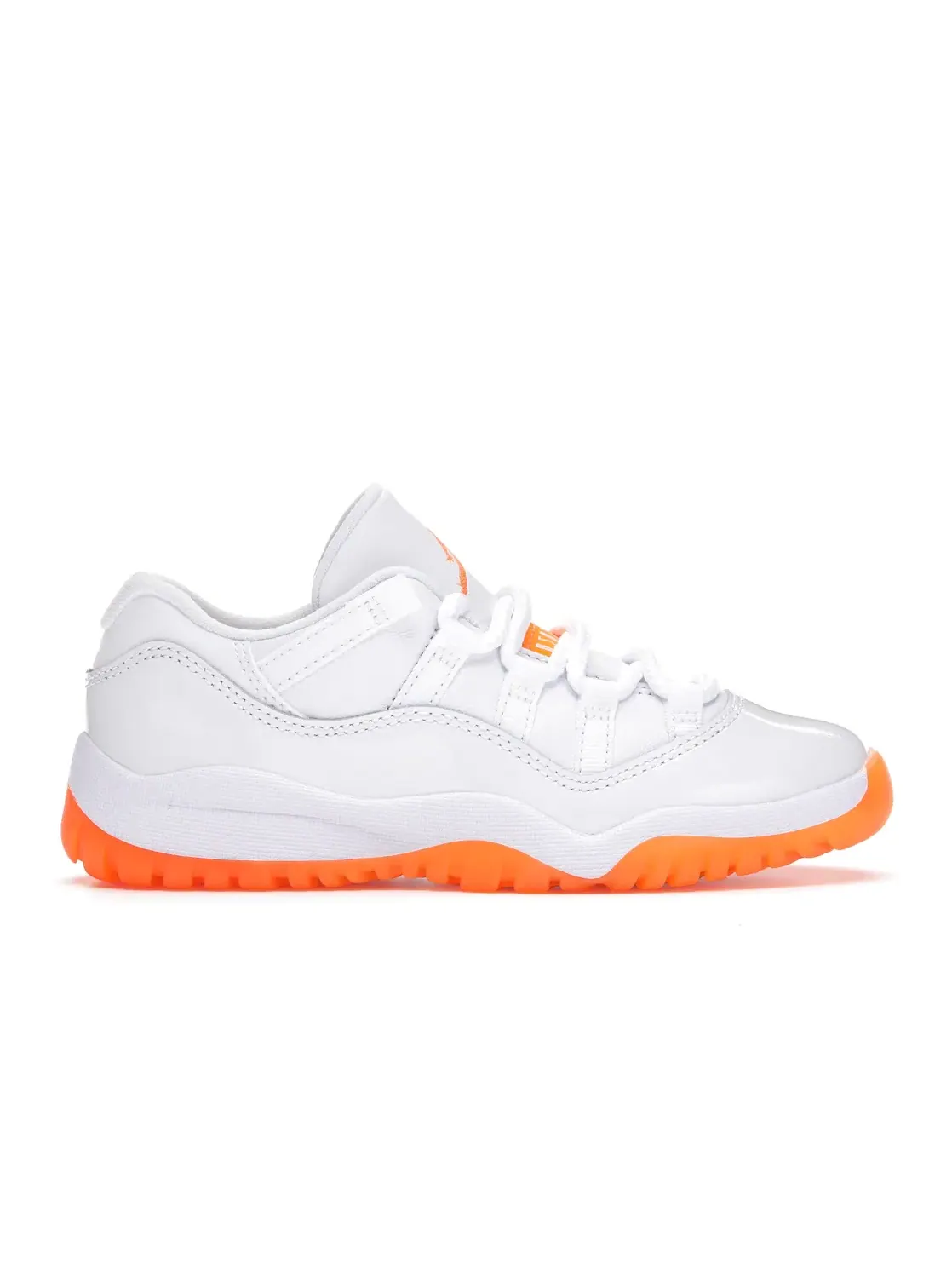 Детские кроссовки с кожаным верхом Jordan 11 Retro Low Citrus 2021 PS — изображение 1 из 4, белый/яркий