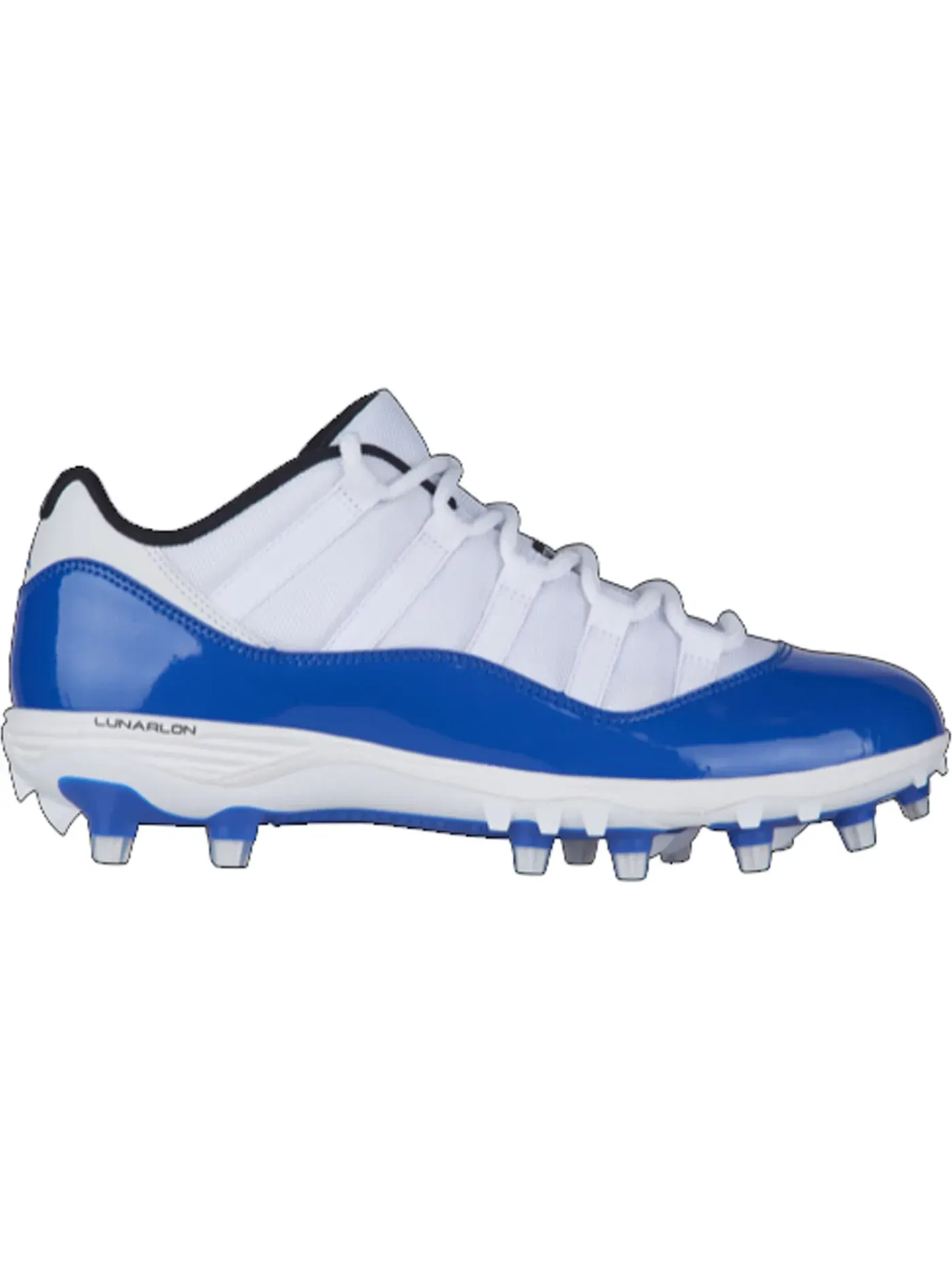 Мужские кроссовки для повседневной носки Jordan 11 Retro Low Cleat Jordan — изображение 1 из 1, белый/--черный