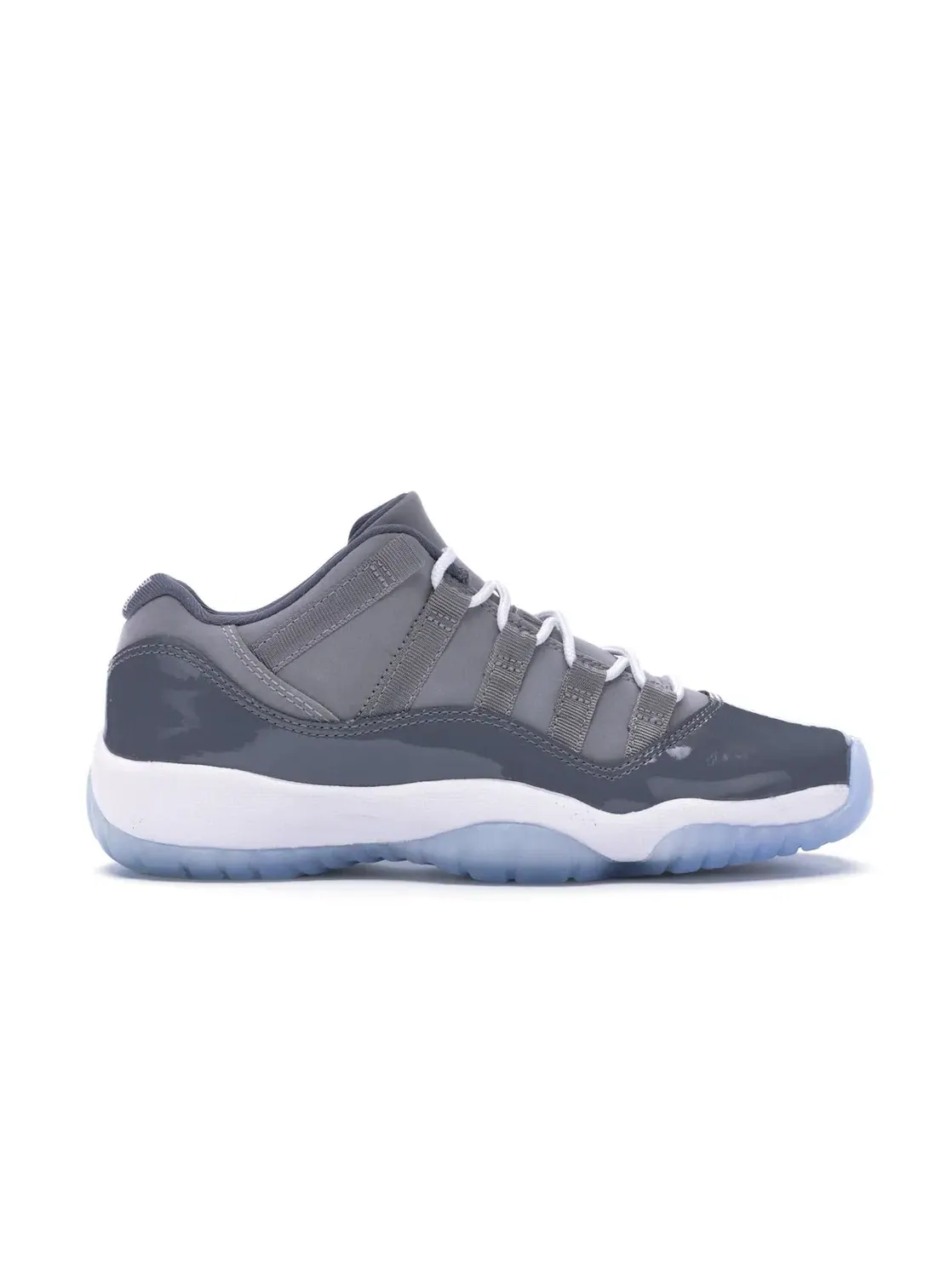 Детские кроссовки с низким верхом Jordan 11 Retro Low — изображение 1 из 4, серый/белый