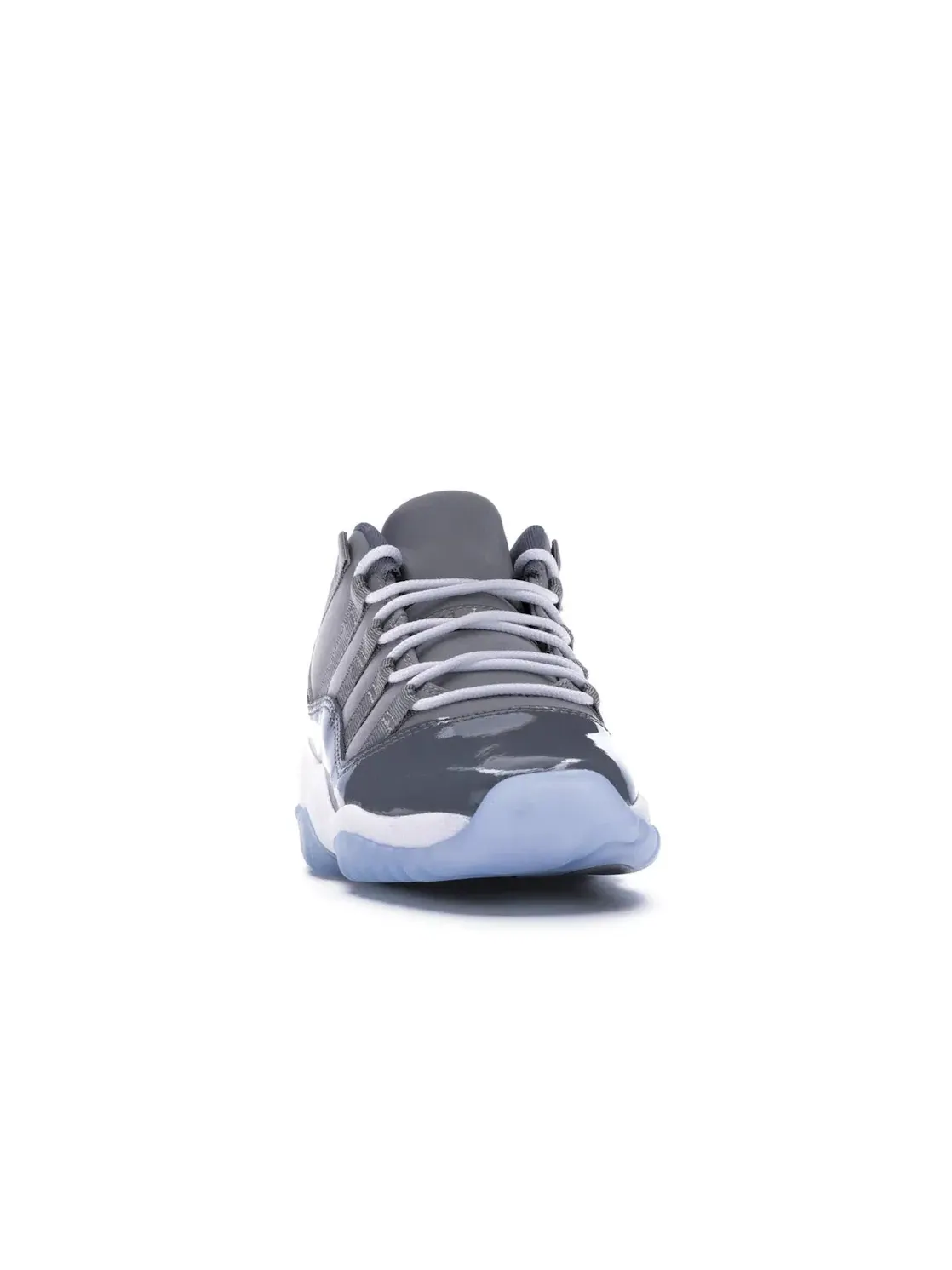 Детские кроссовки с низким верхом Jordan 11 Retro Low — изображение 2 из 4, серый/белый