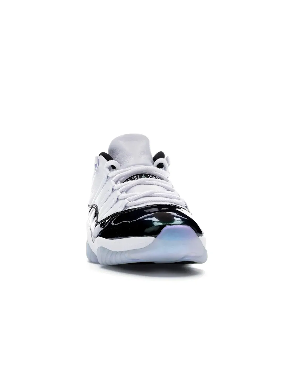 Мужские кроссовки с иридиевым покрытием Jordan 11 Retro Low Iridescent — изображение 2 из 4, белый/черный