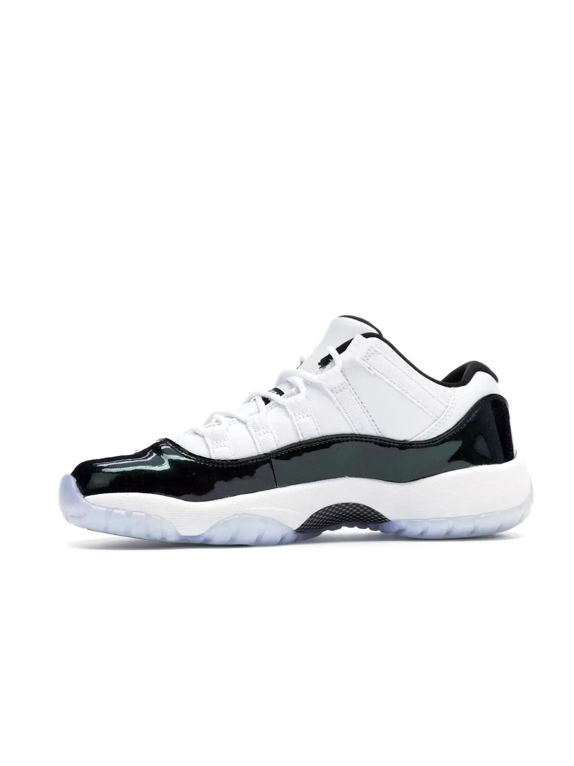 Детские кроссовки Lifestyle с принтом Jordan 11 Retro Low Jordan — изображение 3 из 4, белый/черный