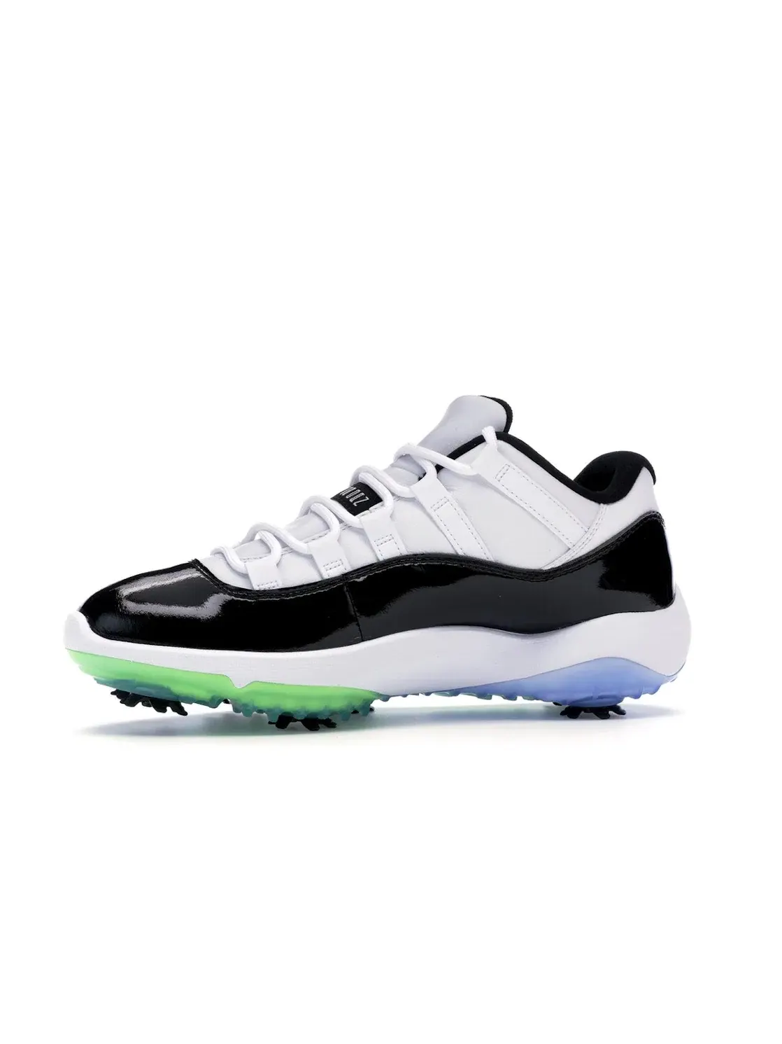 Мужские гольф-туфли с кроссовочной подошвой Jordan 11 Retro Low Golf Jordan — изображение 3 из 4, белый/черный
