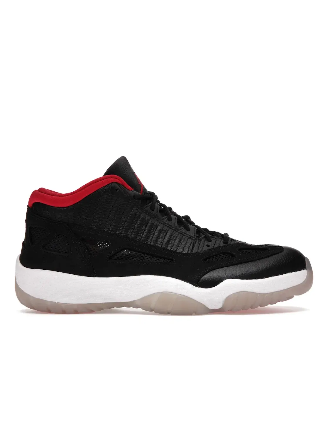 Мужские кроссовки Lifestyle с верхом из натуральной кожи Jordan 11 Retro Low IE Bred Jordan — изображение 1 из 4