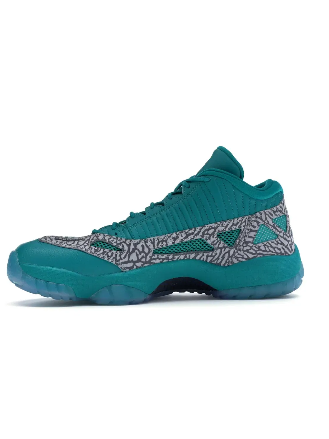 Мужские кроссовки Lifestyle с низким профилем Jordan 11 Retro Low IE Jordan, Rio Teal/Rio Teal — изображение 3 из 4