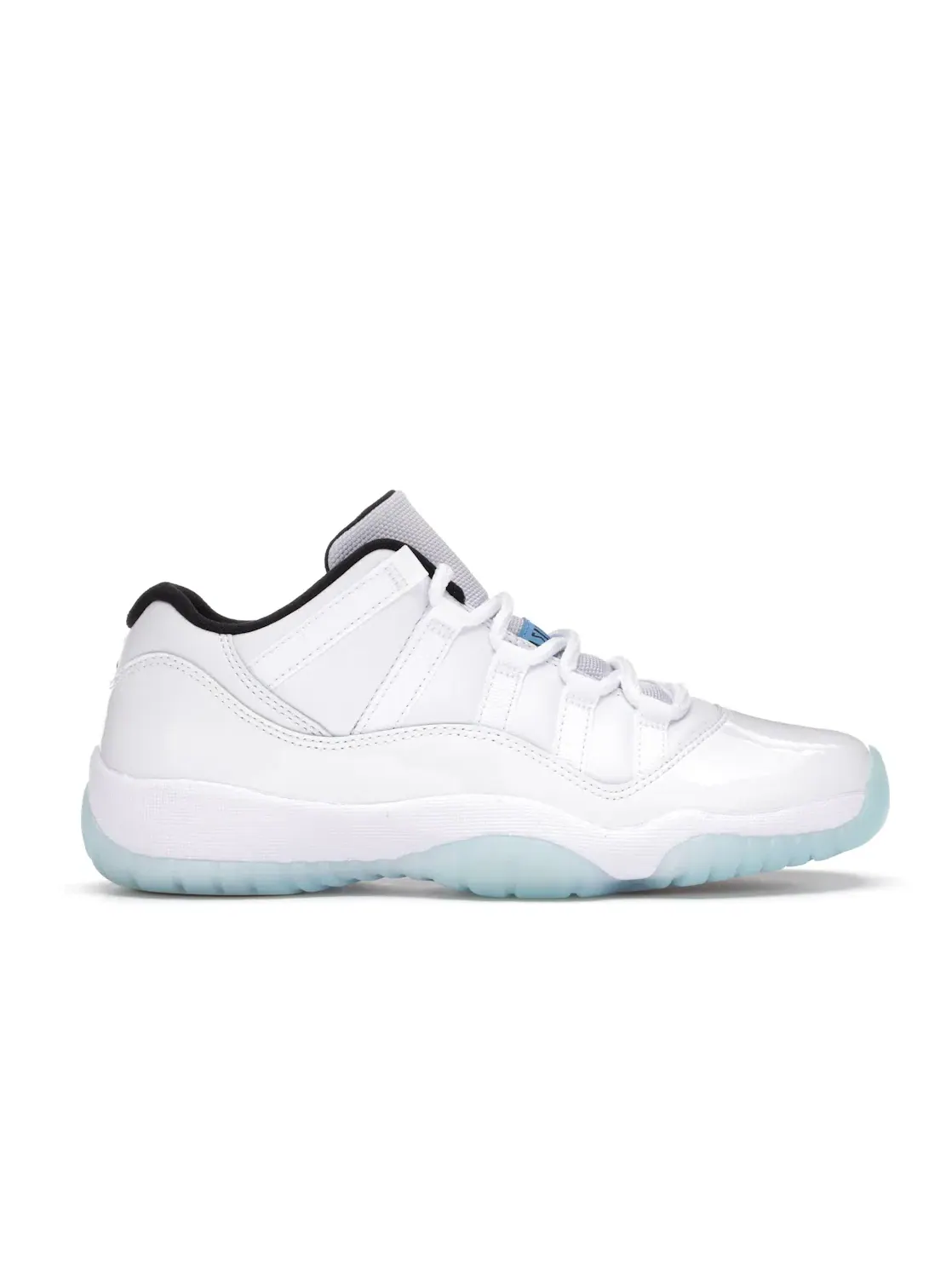 Детские кроссовки Lifestyle с принтом Jordan 11 Retro Low Jordan — изображение 1 из 4, белый/белый-черный-синий