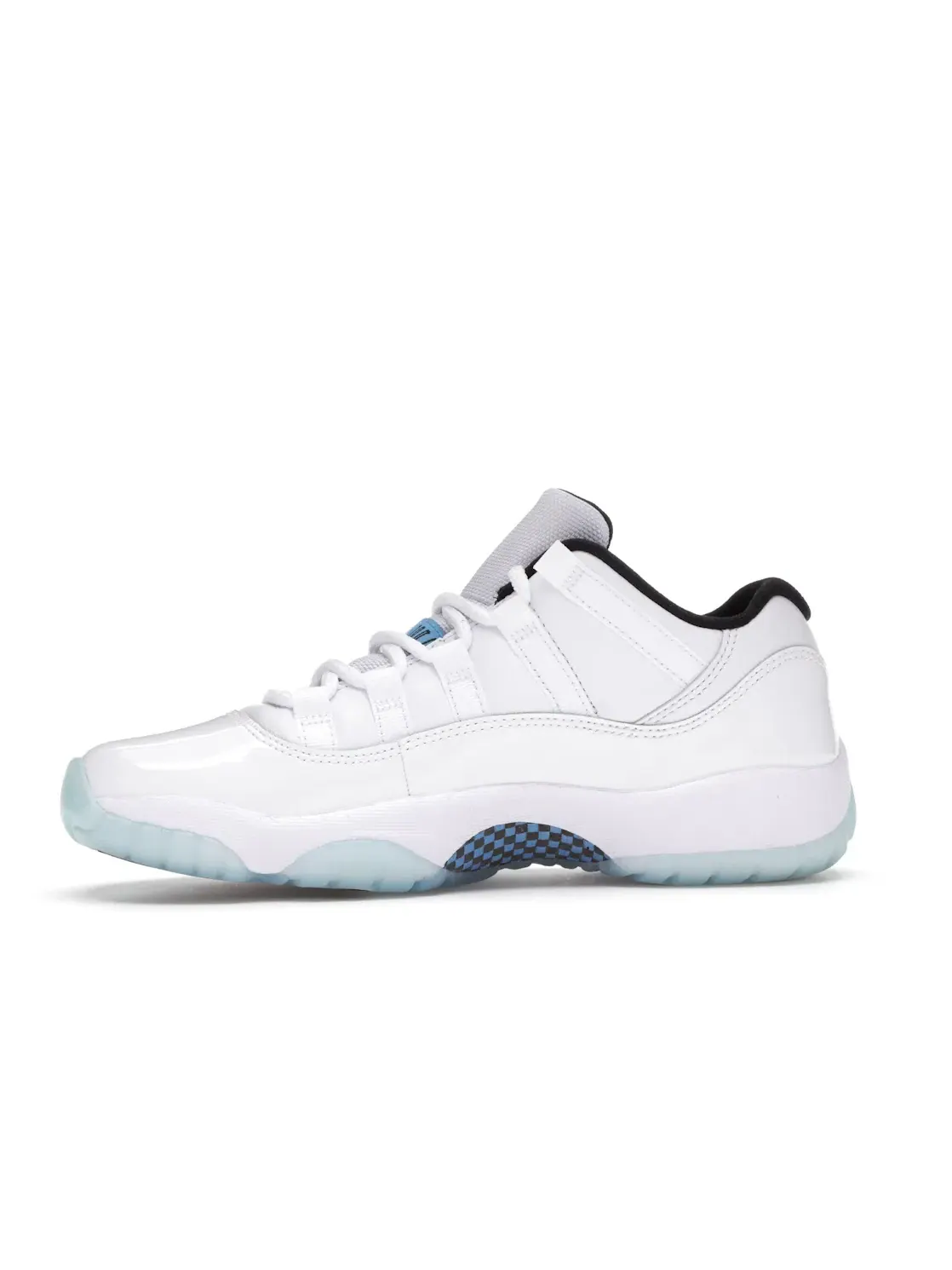 Детские кроссовки Lifestyle с принтом Jordan 11 Retro Low Jordan — изображение 3 из 4, белый/белый-черный-синий