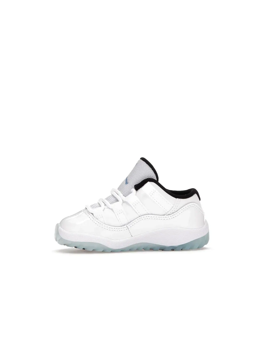 Детские кроссовки Lifestyle с принтом Jordan 11 Retro Low Jordan — изображение 3 из 4, белый/белый-черный-синий