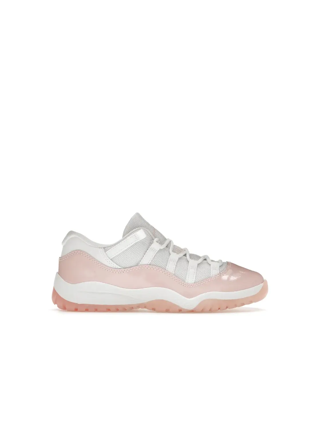 Детские кроссовки для мальчиков с длинным рукавом Jordan 11 Retro Low Jordan — изображение 1 из 4, белый/розовый