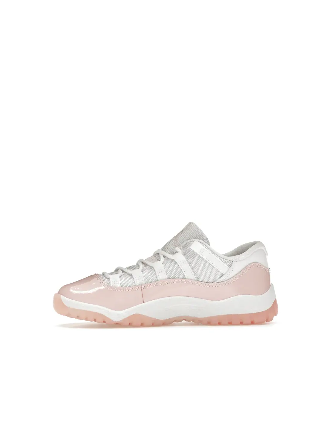 Детские кроссовки для мальчиков с длинным рукавом Jordan 11 Retro Low Jordan — изображение 3 из 4, белый/розовый