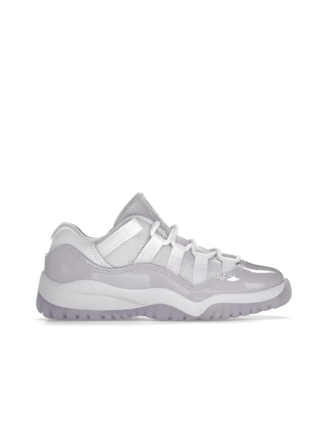 Детские кроссовки Lifestyle с принтом Jordan 11 Retro Low Jordan — изображение 1 из 4, белый/фиолетовый-белый