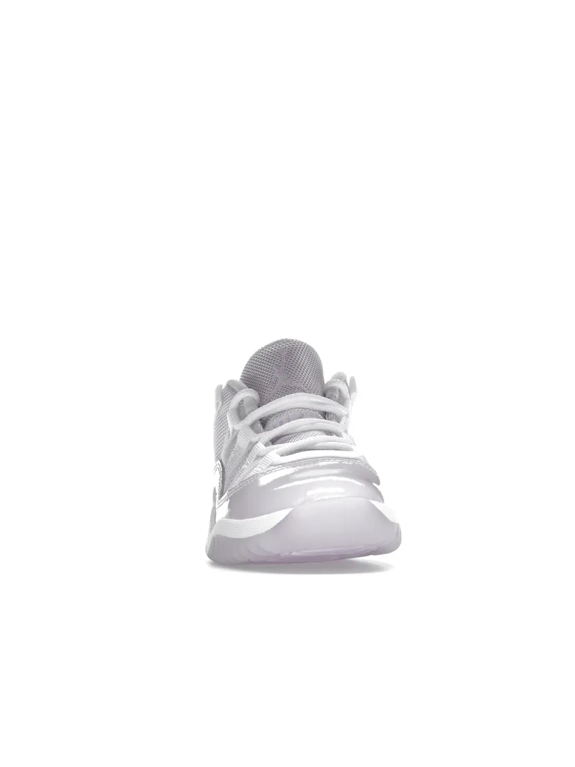 Детские кроссовки Lifestyle с принтом Jordan 11 Retro Low Jordan — изображение 2 из 4, белый/фиолетовый-белый
