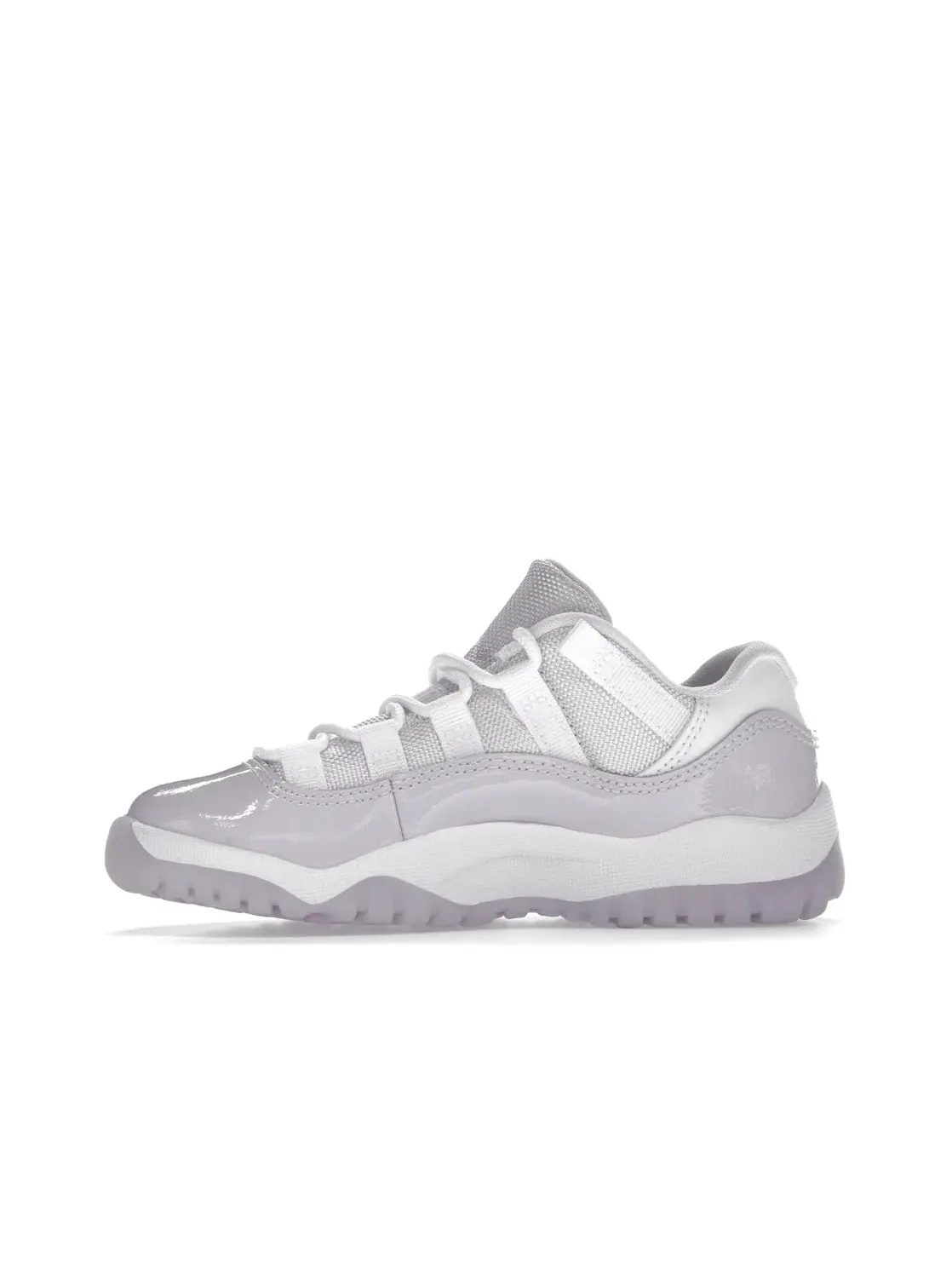 Детские кроссовки Lifestyle с принтом Jordan 11 Retro Low Jordan — изображение 3 из 4, белый/фиолетовый-белый