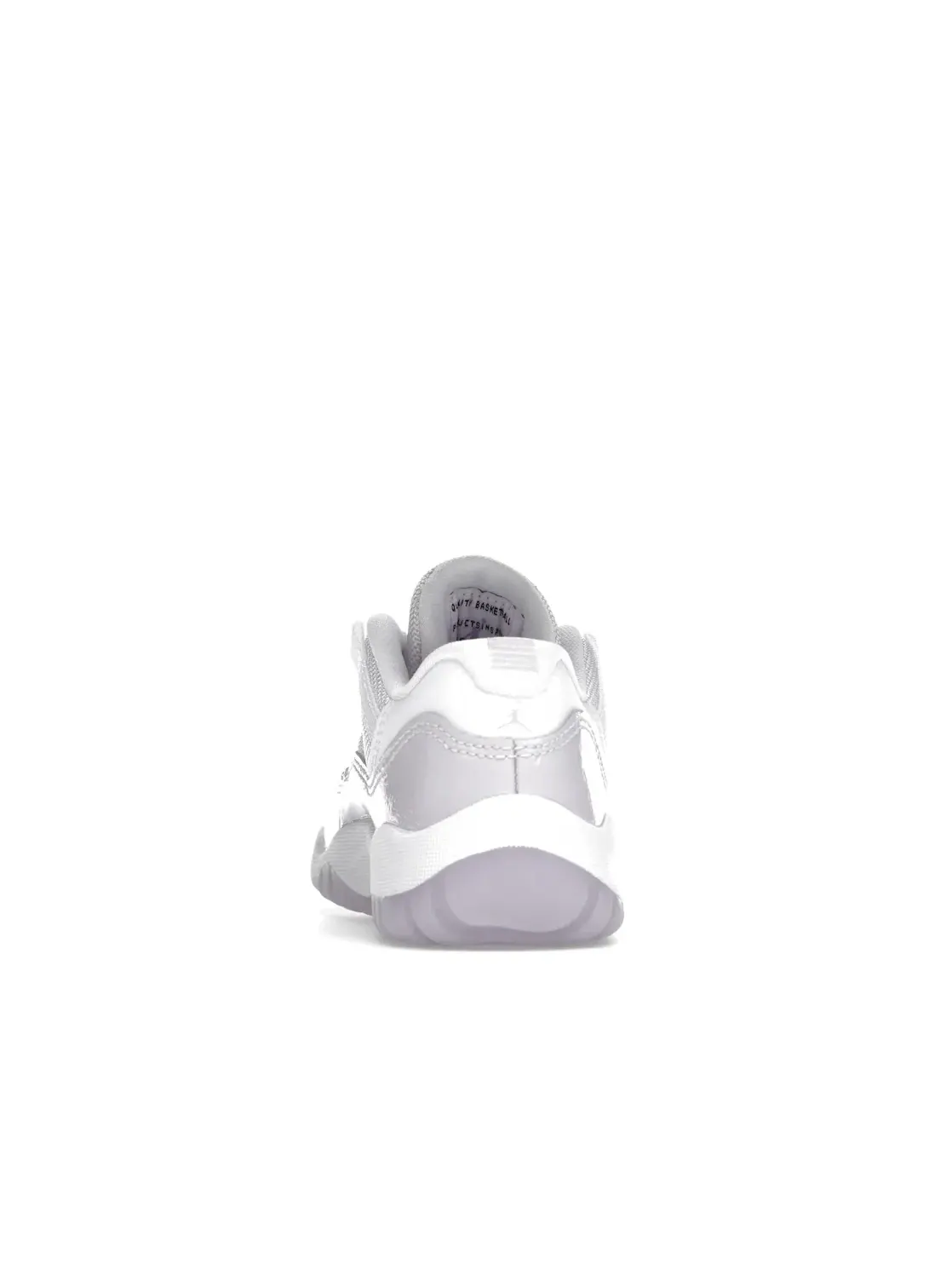 Детские кроссовки Lifestyle с принтом Jordan 11 Retro Low Jordan — изображение 4 из 4, белый/фиолетовый-белый