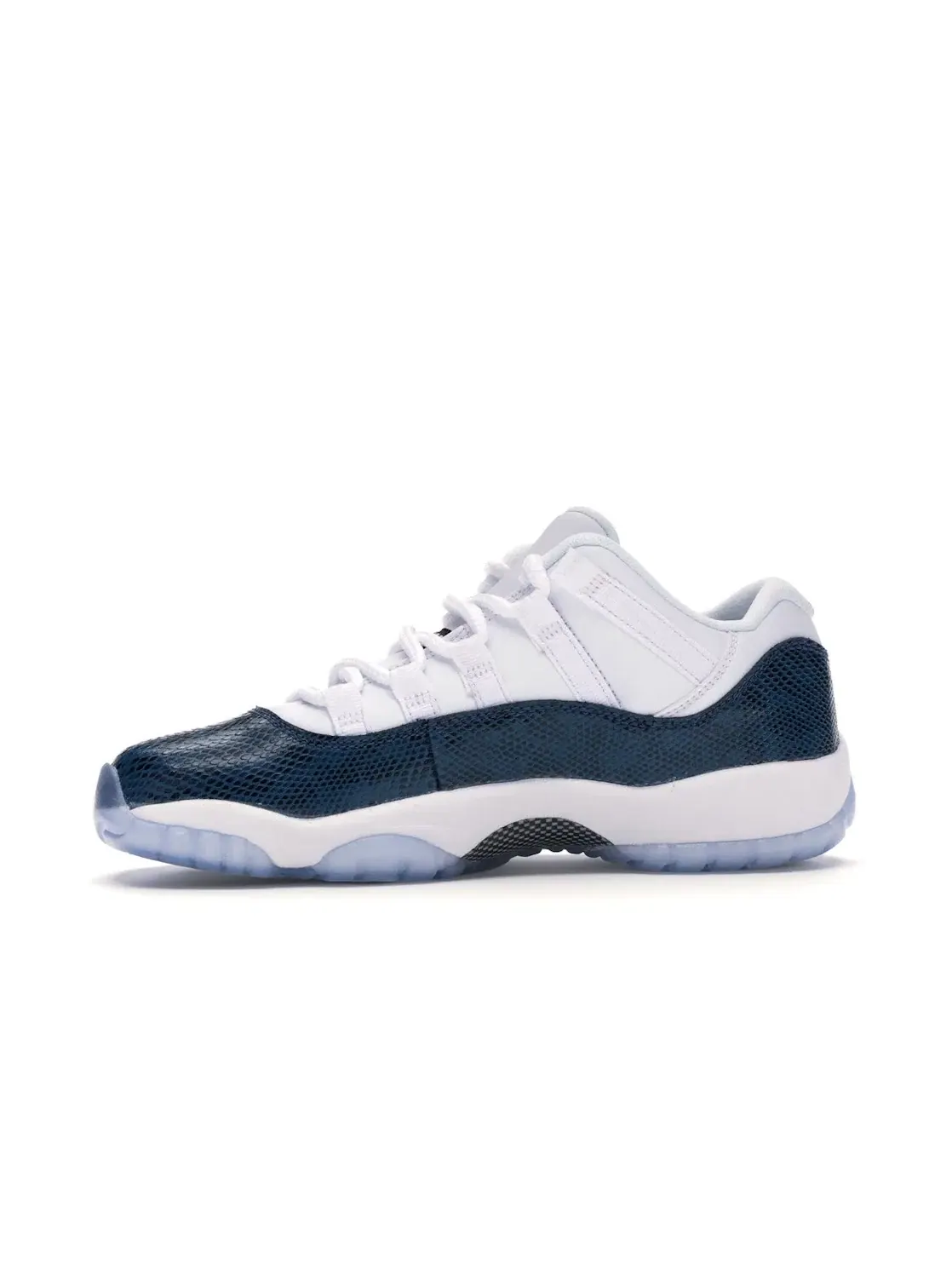 Детские кроссовки с низким верхом Jordan 11 Retro Low — изображение 3 из 4, белый/черный-темно-синий