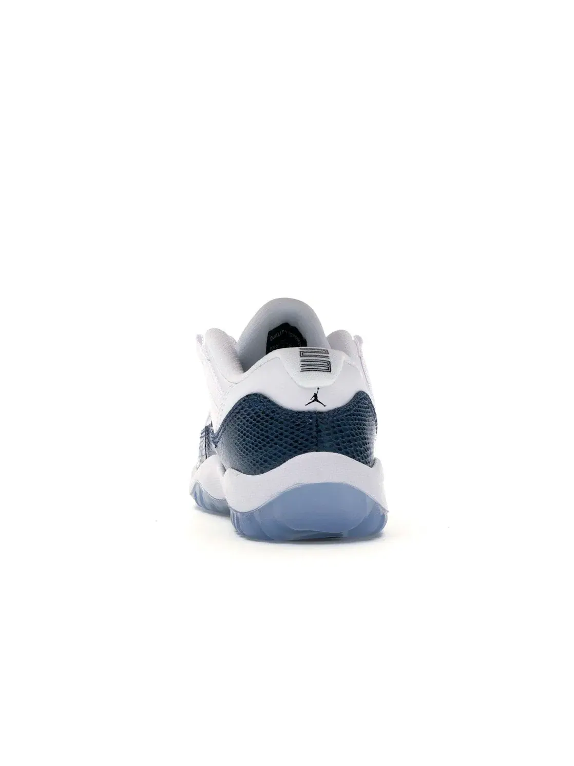 Детские кроссовки с змеиным принтом Jordan 11 Retro Low — изображение 4 из 4, белый/черный-темно-синий