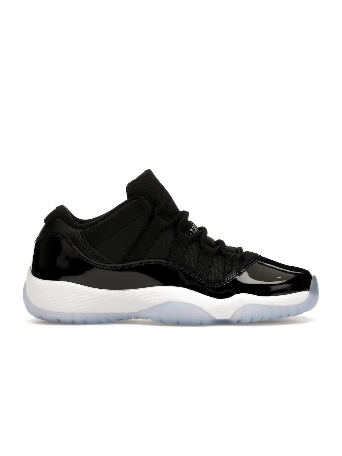 Детские кроссовки для мальчиков с высоким голенищем Jordan 11 Retro Low Space Jam — изображение 1 из 4, черный//белый