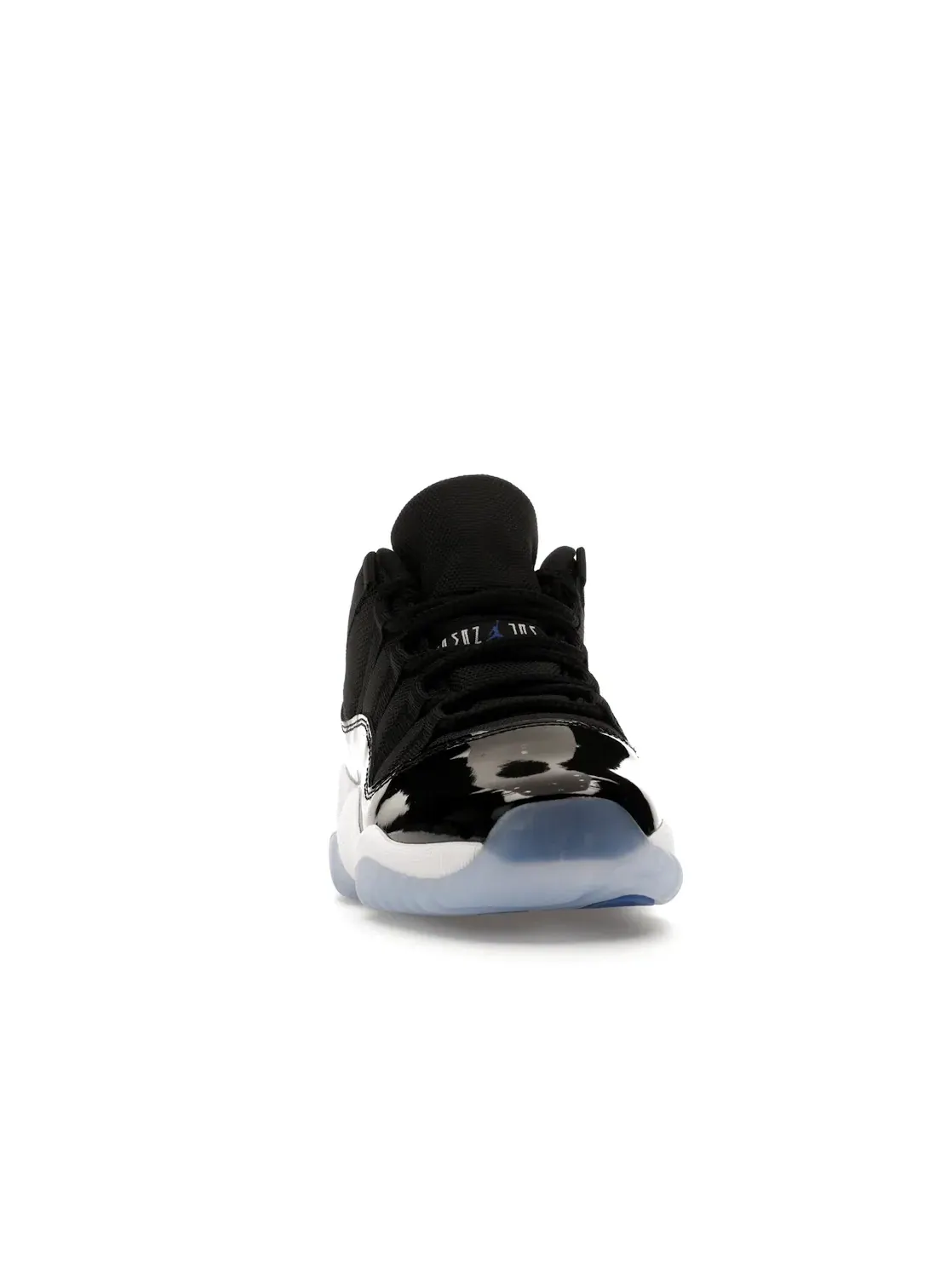 Детские кроссовки для мальчиков с высоким голенищем Jordan 11 Retro Low Space Jam — изображение 2 из 4, черный//белый