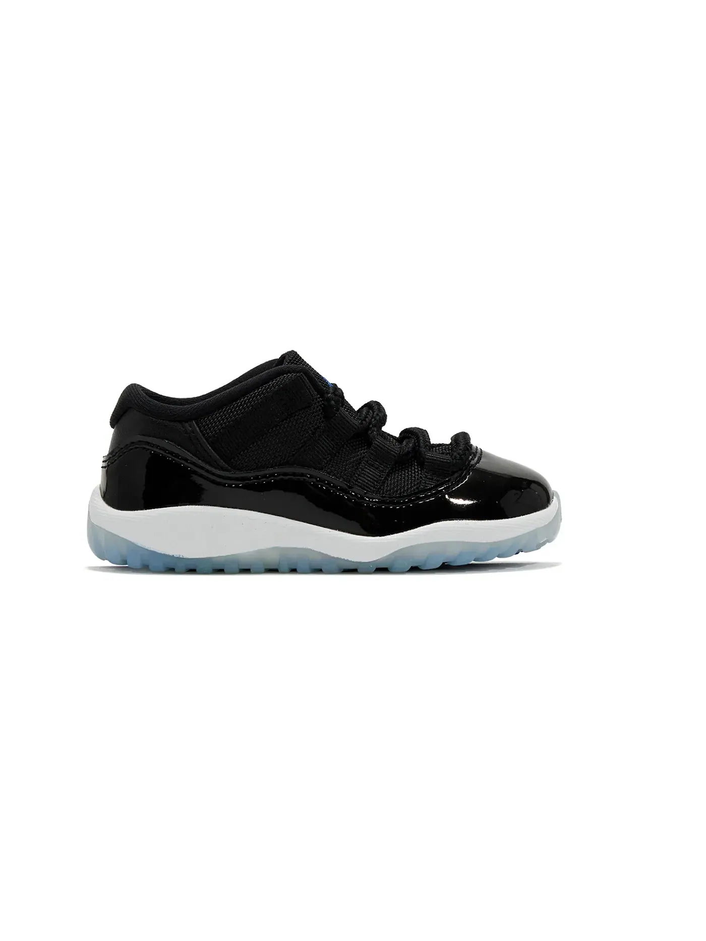 Детские кроссовки с контрастным дизайном Jordan 11 Retro Low Jordan — изображение 1 из 1, черный//белый