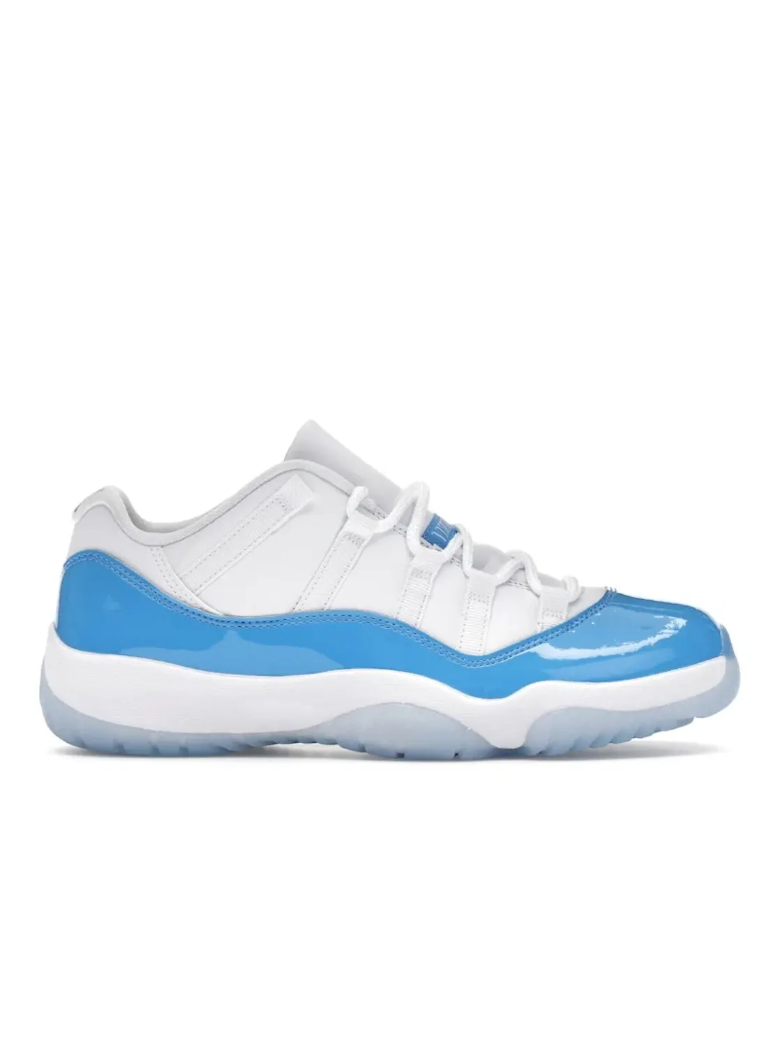 Мужские кроссовки с патентованной кожей Jordan 11 Retro Low — изображение 1 из 4, белый/синий/черный