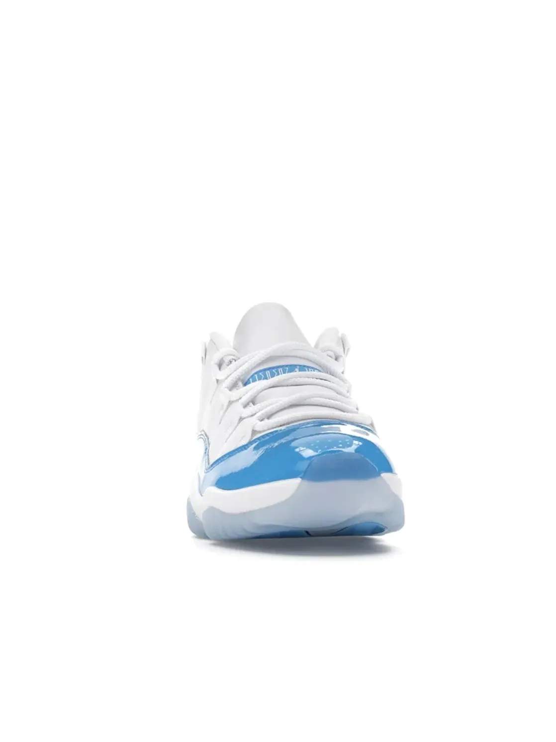 Мужские кроссовки с патентованной кожей Jordan 11 Retro Low — изображение 2 из 4, белый/синий/черный