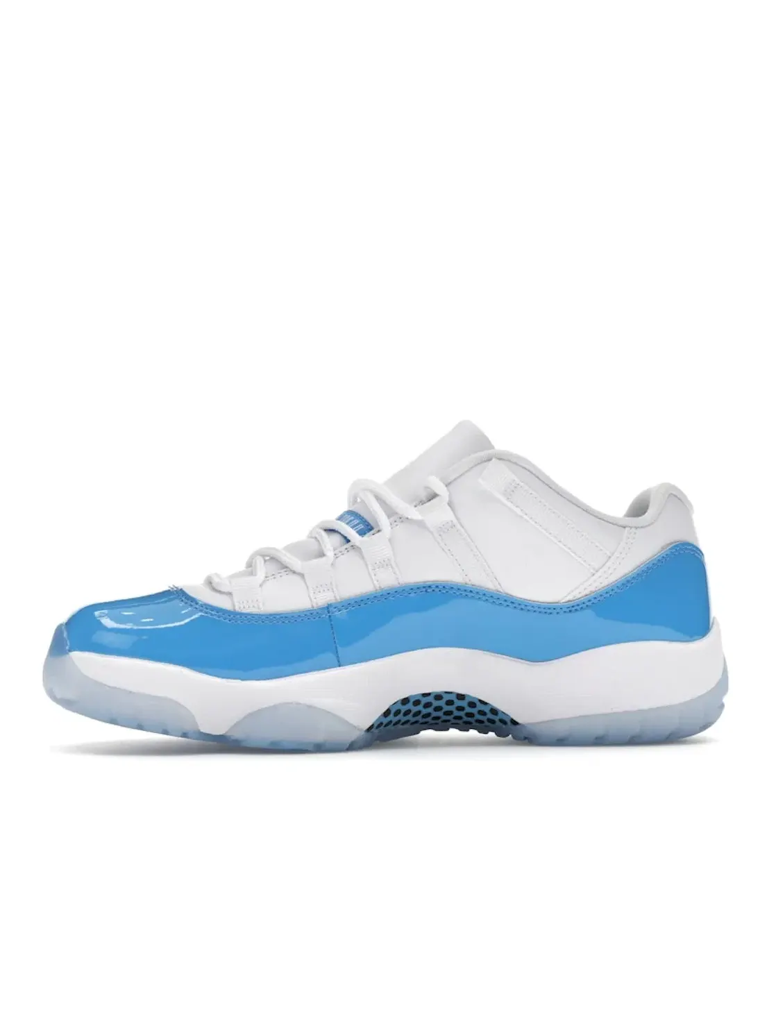 Мужские кроссовки с патентованной кожей Jordan 11 Retro Low — изображение 3 из 4, белый/синий/черный