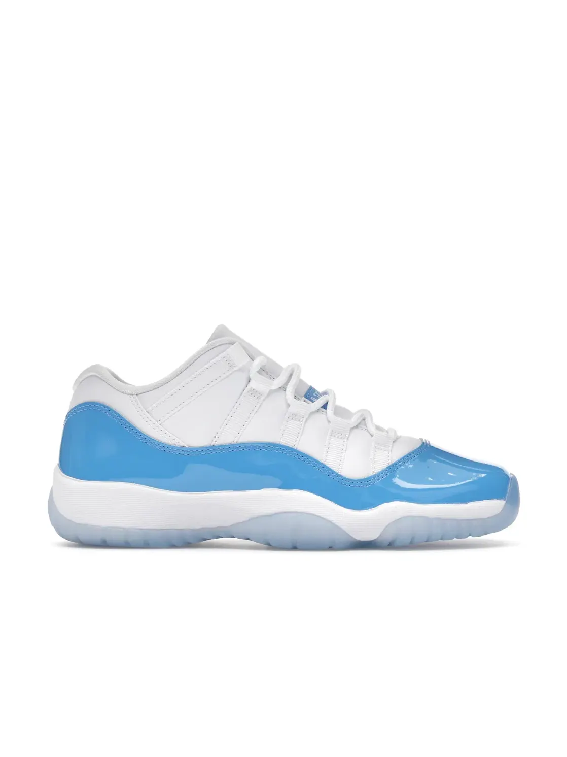 Детские кроссовки Lifestyle с патентованной кожей Jordan 11 Retro Low — изображение 1 из 4, белый/синий/черный