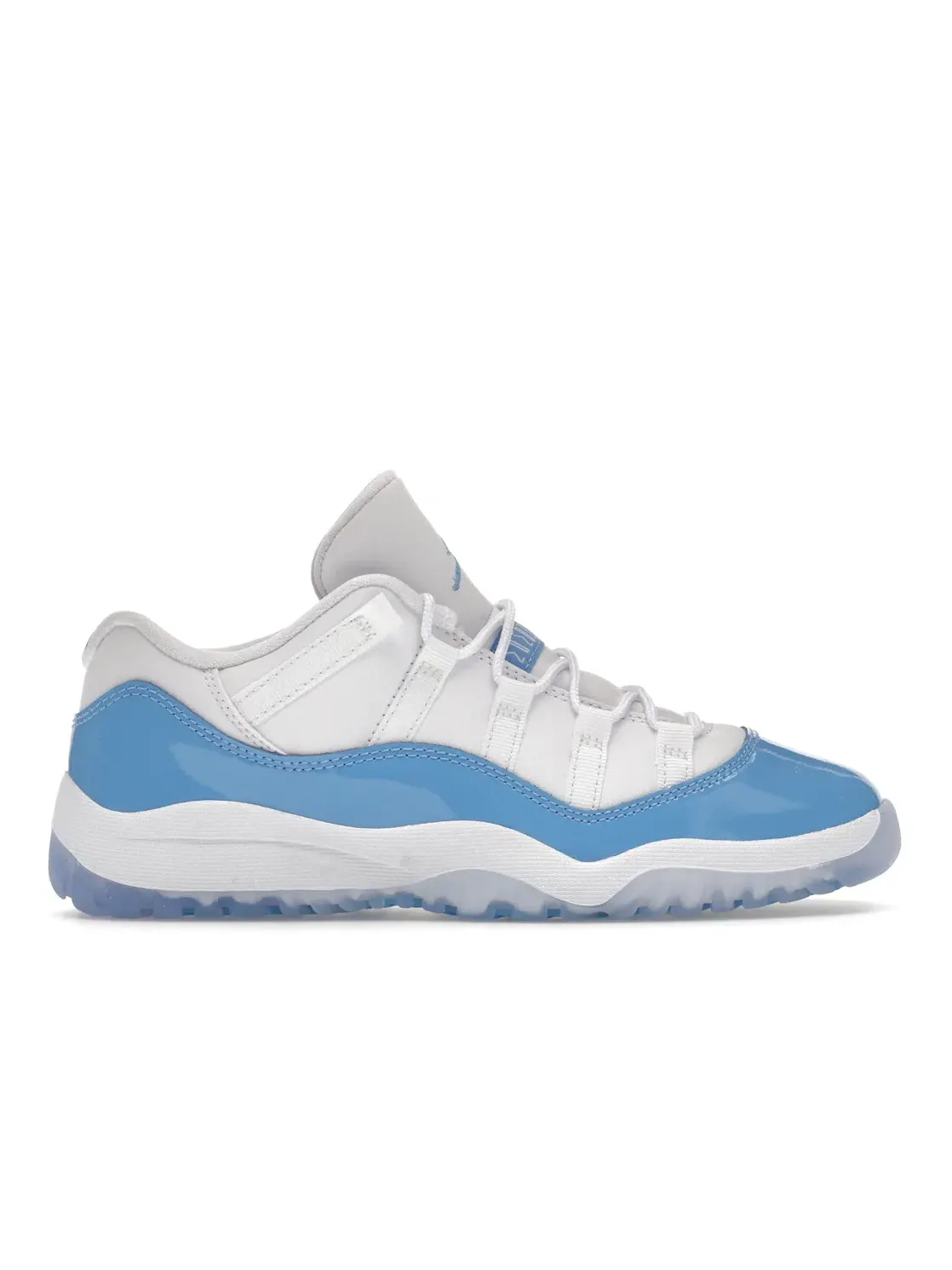 Детские кроссовки Lifestyle с патентованной кожей Jordan 11 Retro Low — изображение 1 из 4, белый/синий/черный