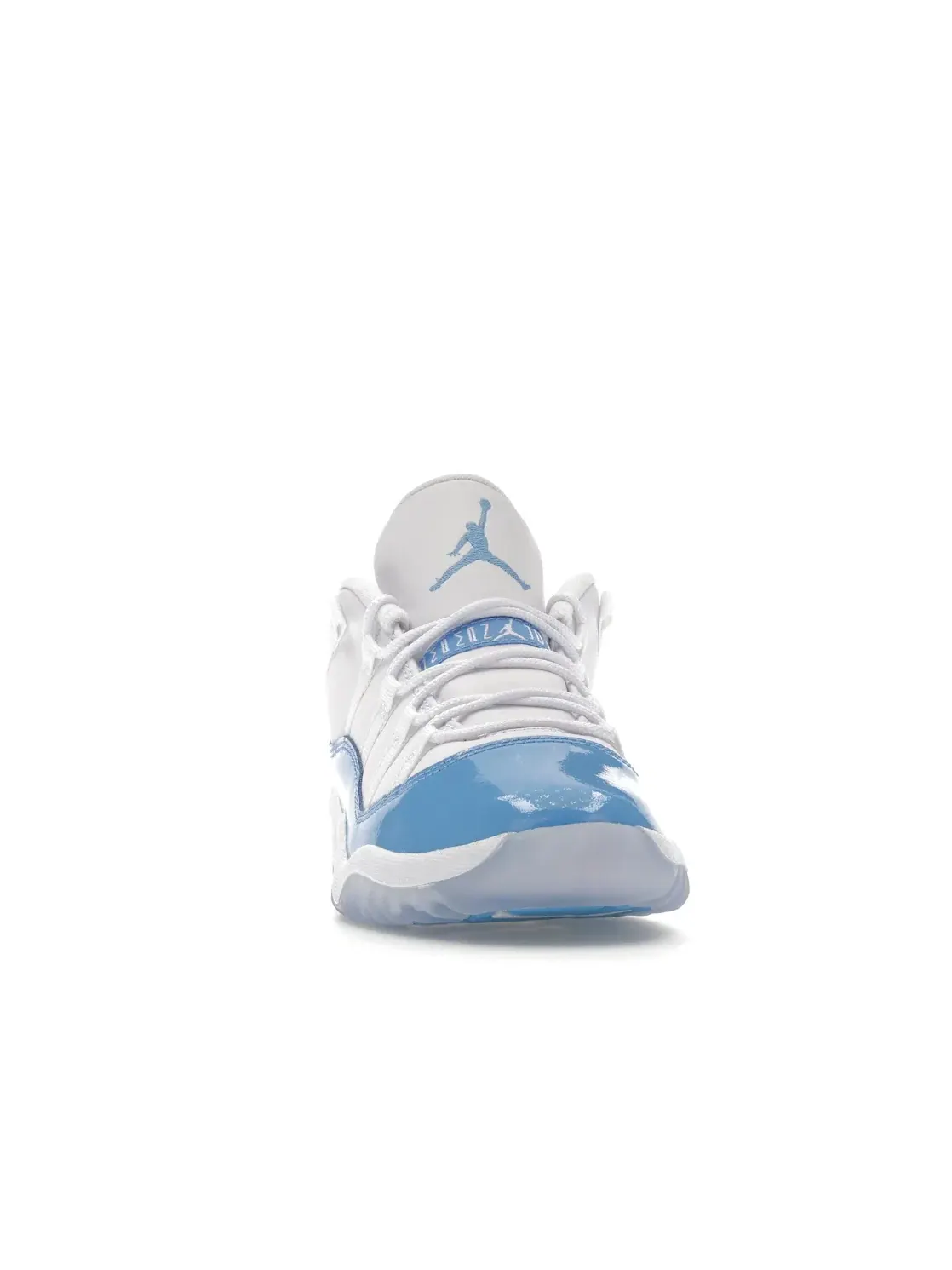 Детские кроссовки Lifestyle с патентованной кожей Jordan 11 Retro Low — изображение 2 из 4, белый/синий/черный