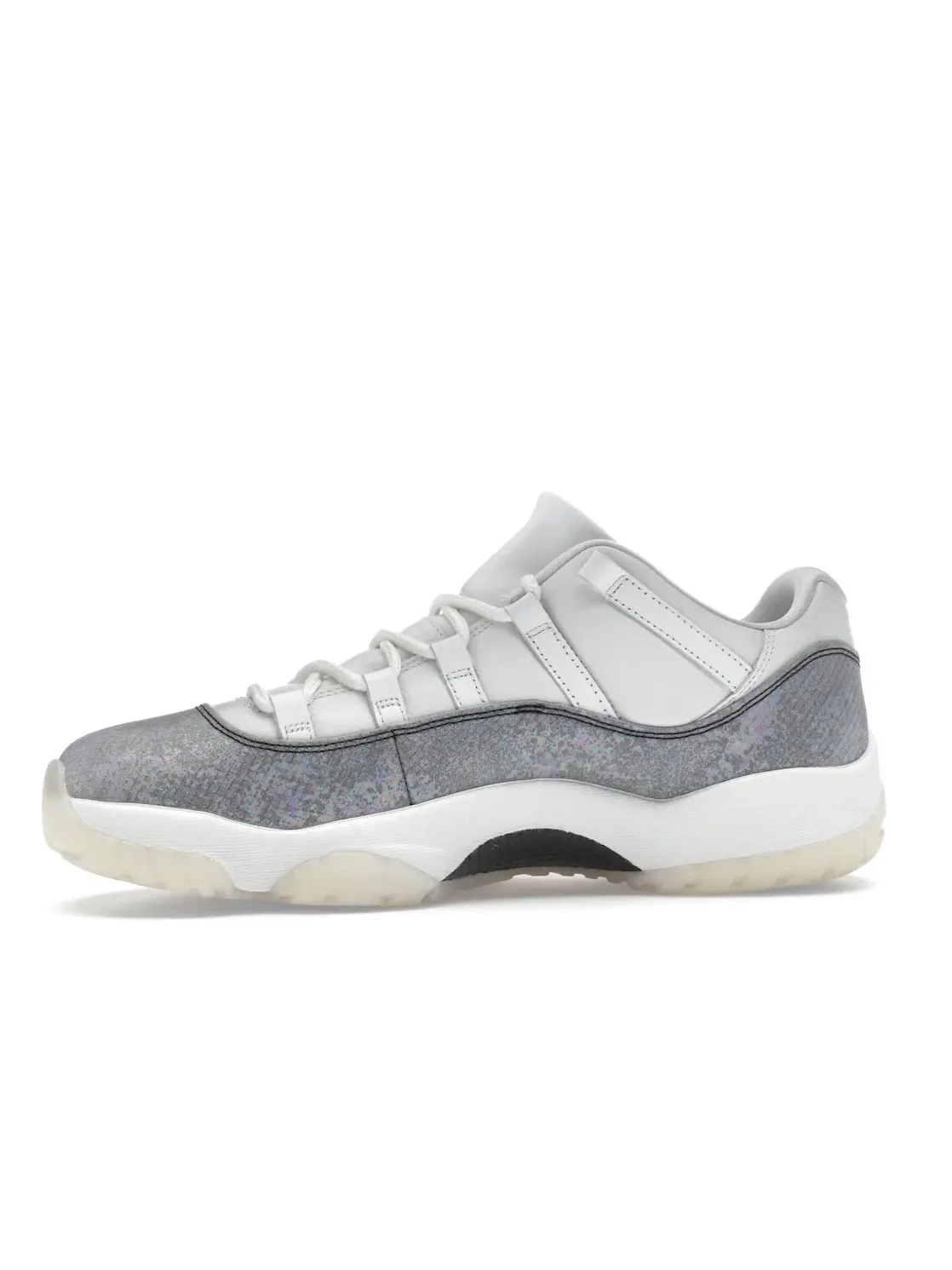 Мужские кроссовки Lifestyle с принтом Jordan 11 Retro Low Year of the Snake Jordan — изображение 3 из 4, черный/белый/серый