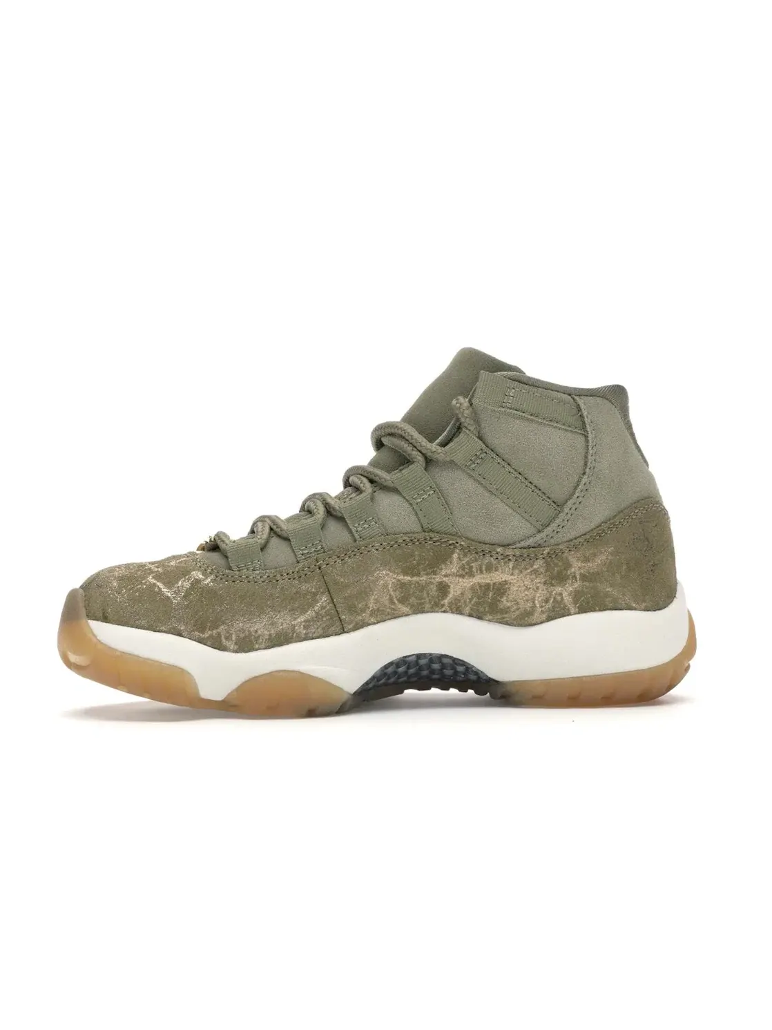 Женские кроссовки Lifestyle Jordan 11 Retro Jordan — изображение 3 из 4, оливковый/металлик