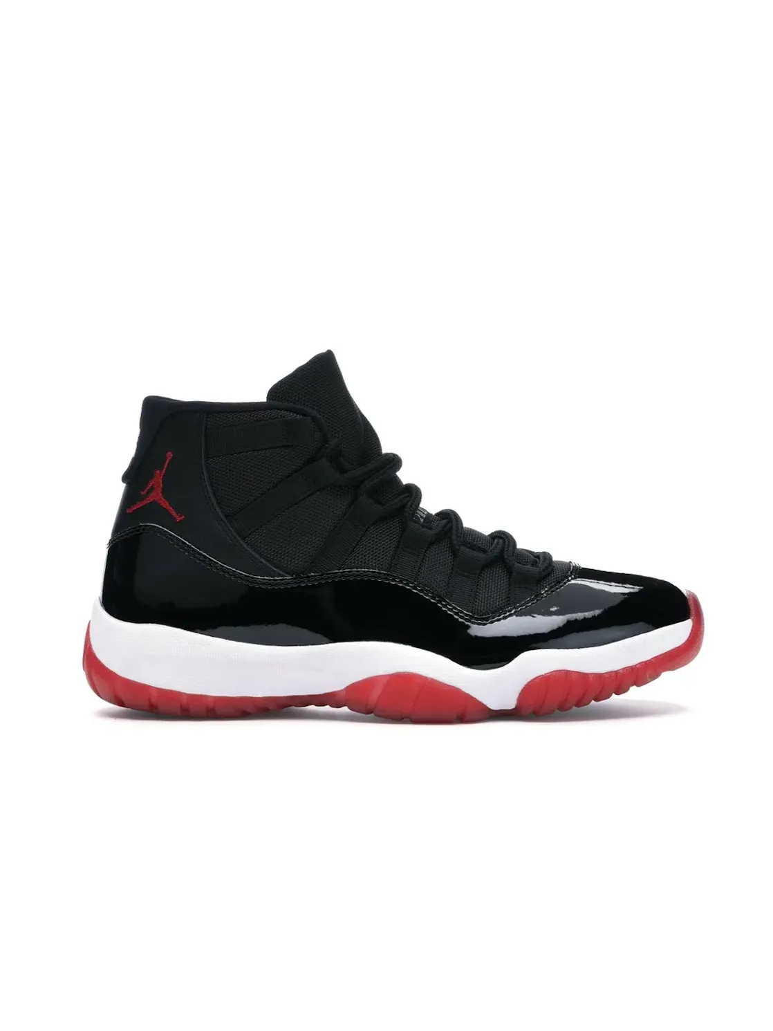 Мужские кроссовки с высоким верхом Jordan 11 Retro — изображение 1 из 4, черный/белый-красный