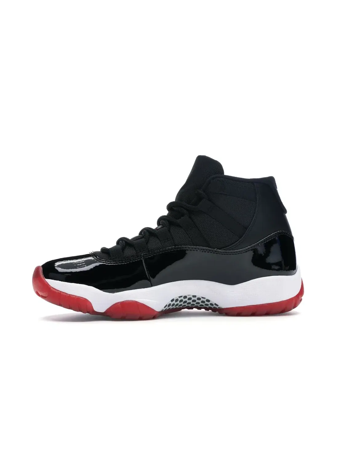Мужские кроссовки с высоким верхом Jordan 11 Retro — изображение 3 из 4, черный/белый-красный