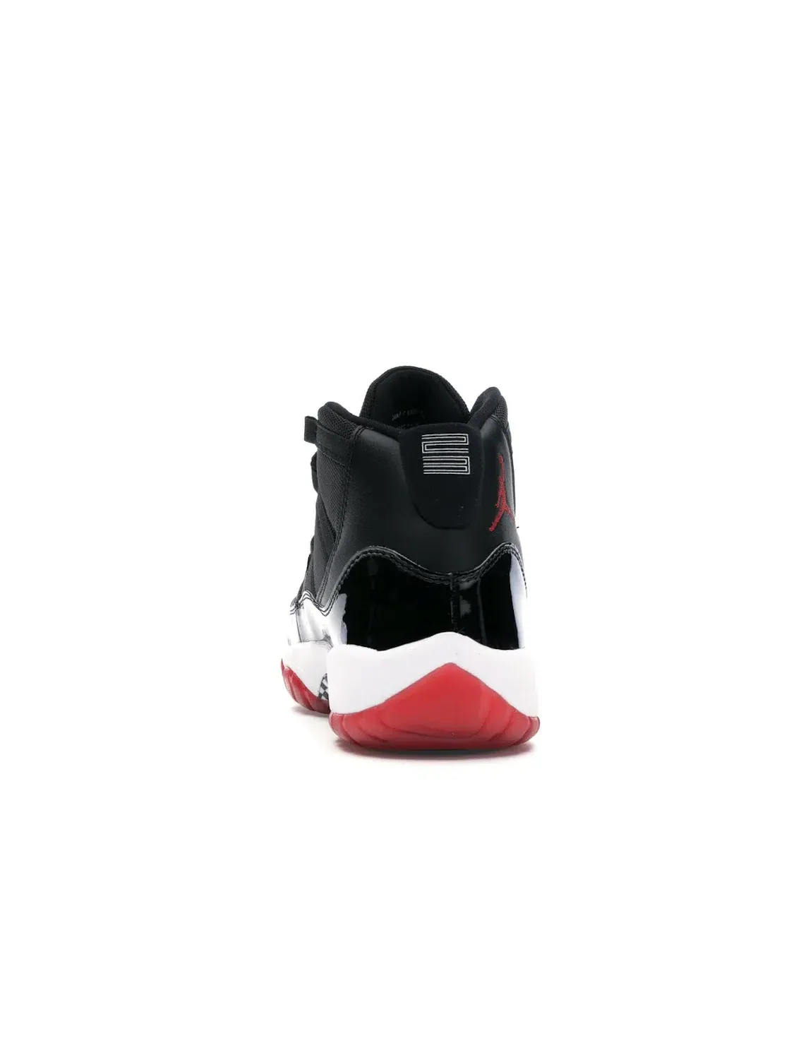Детские кроссовки для мальчиков с высоким берцем Jordan 11 Retro Jordan — изображение 4 из 4, черный/белый-красный